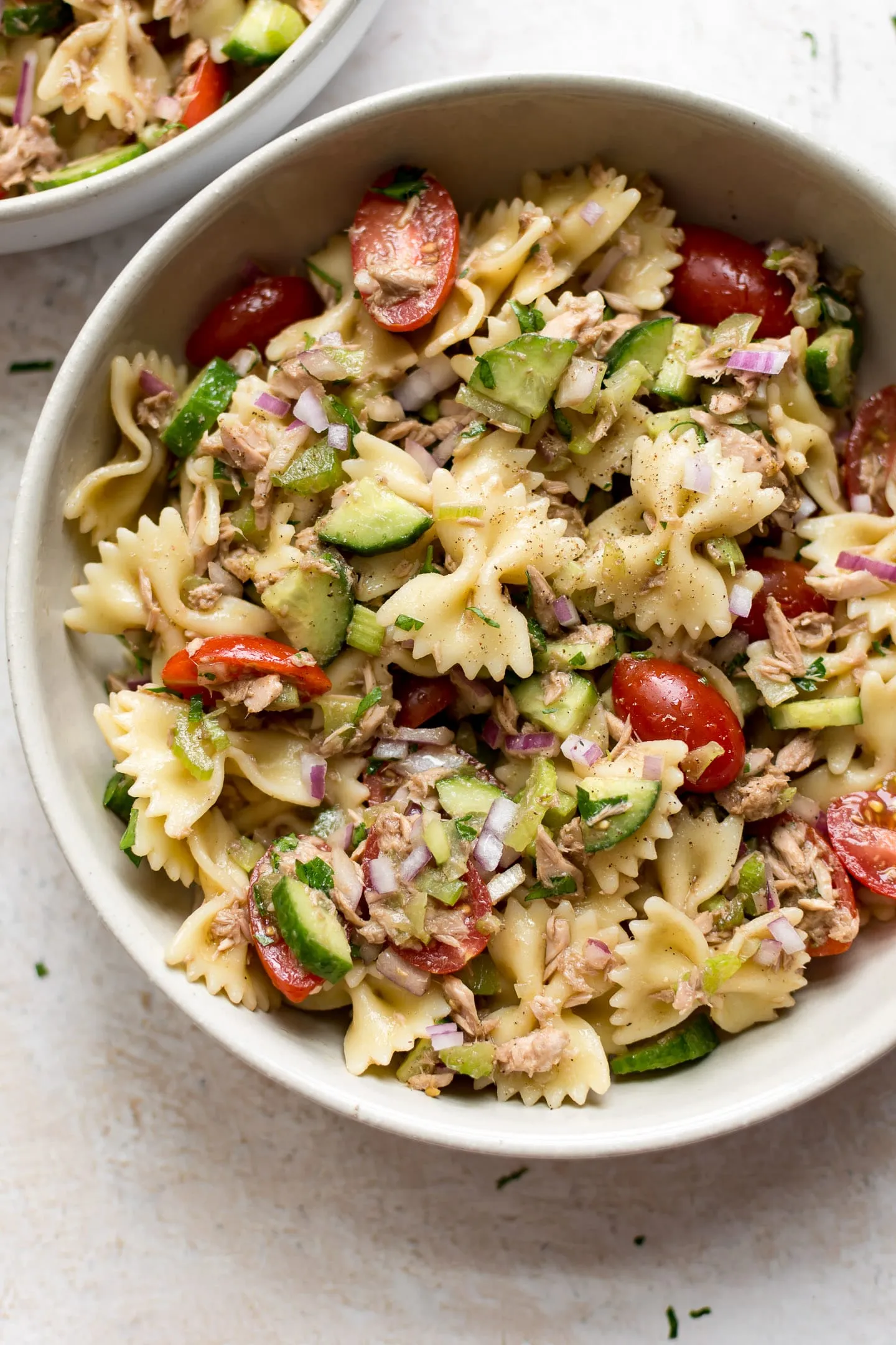 Balsamic Tuna Pasta Salad
