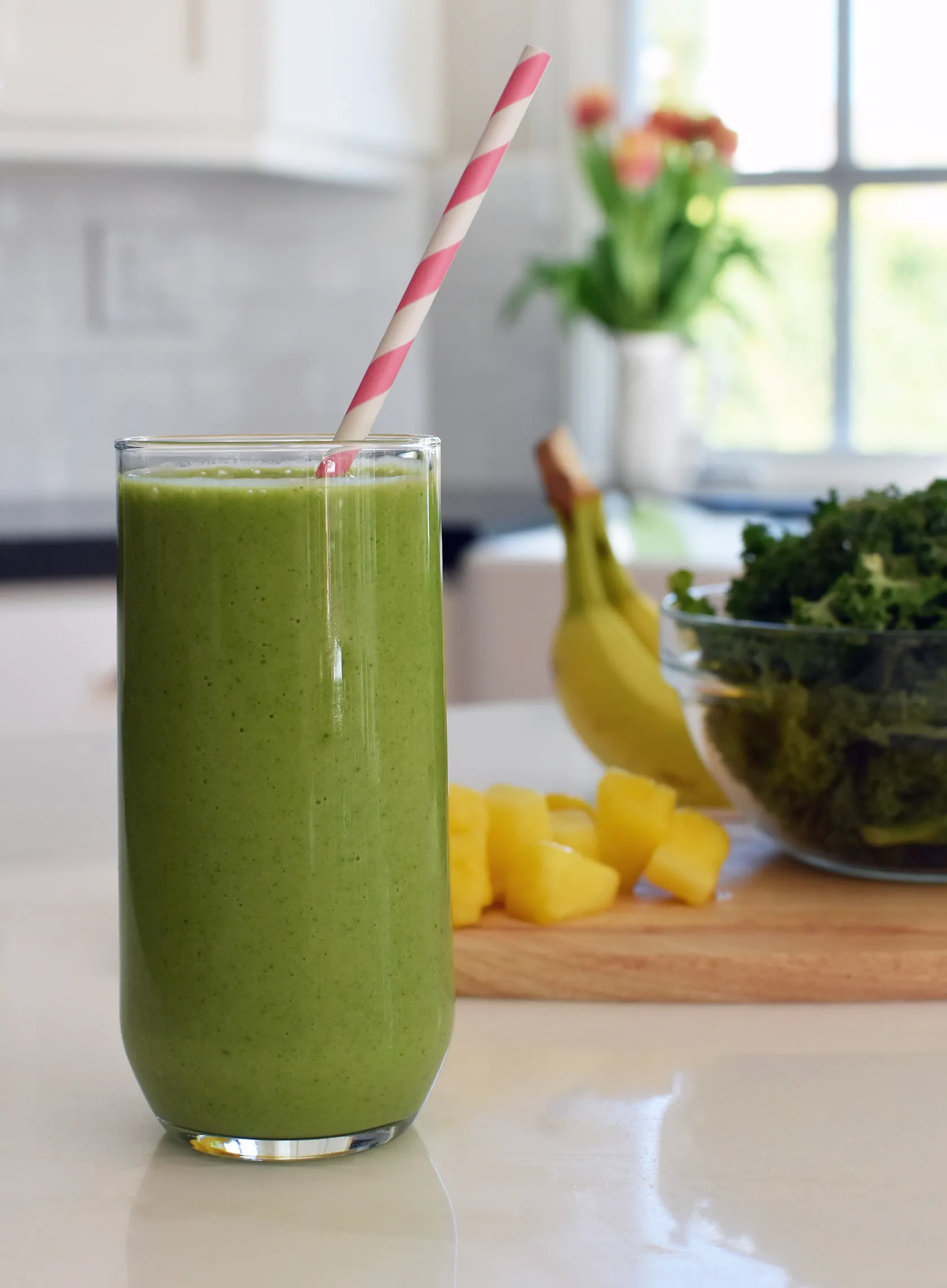Banana Kale Green Smoothie