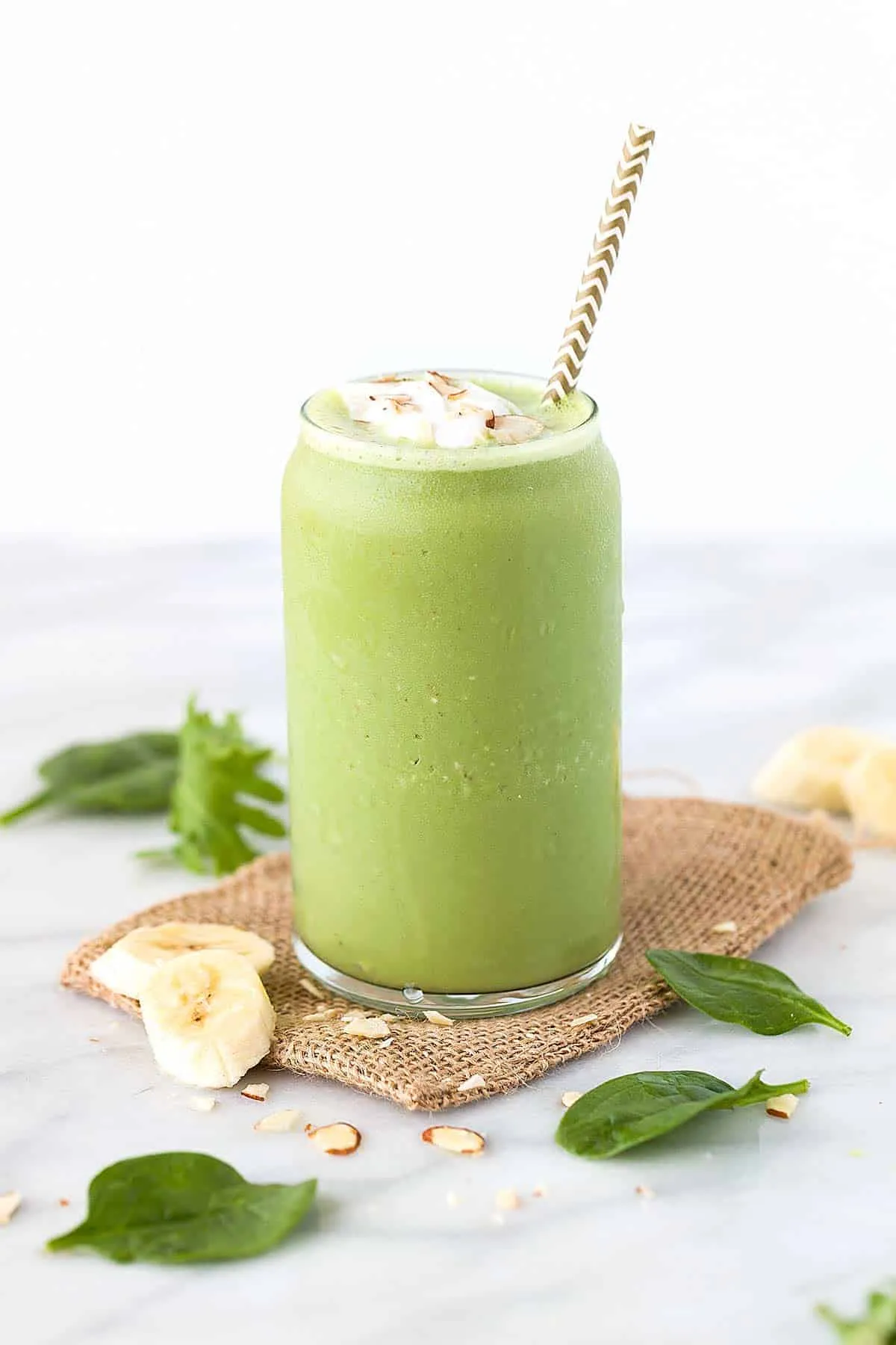Banana and Matcha Green Tea Smoothie