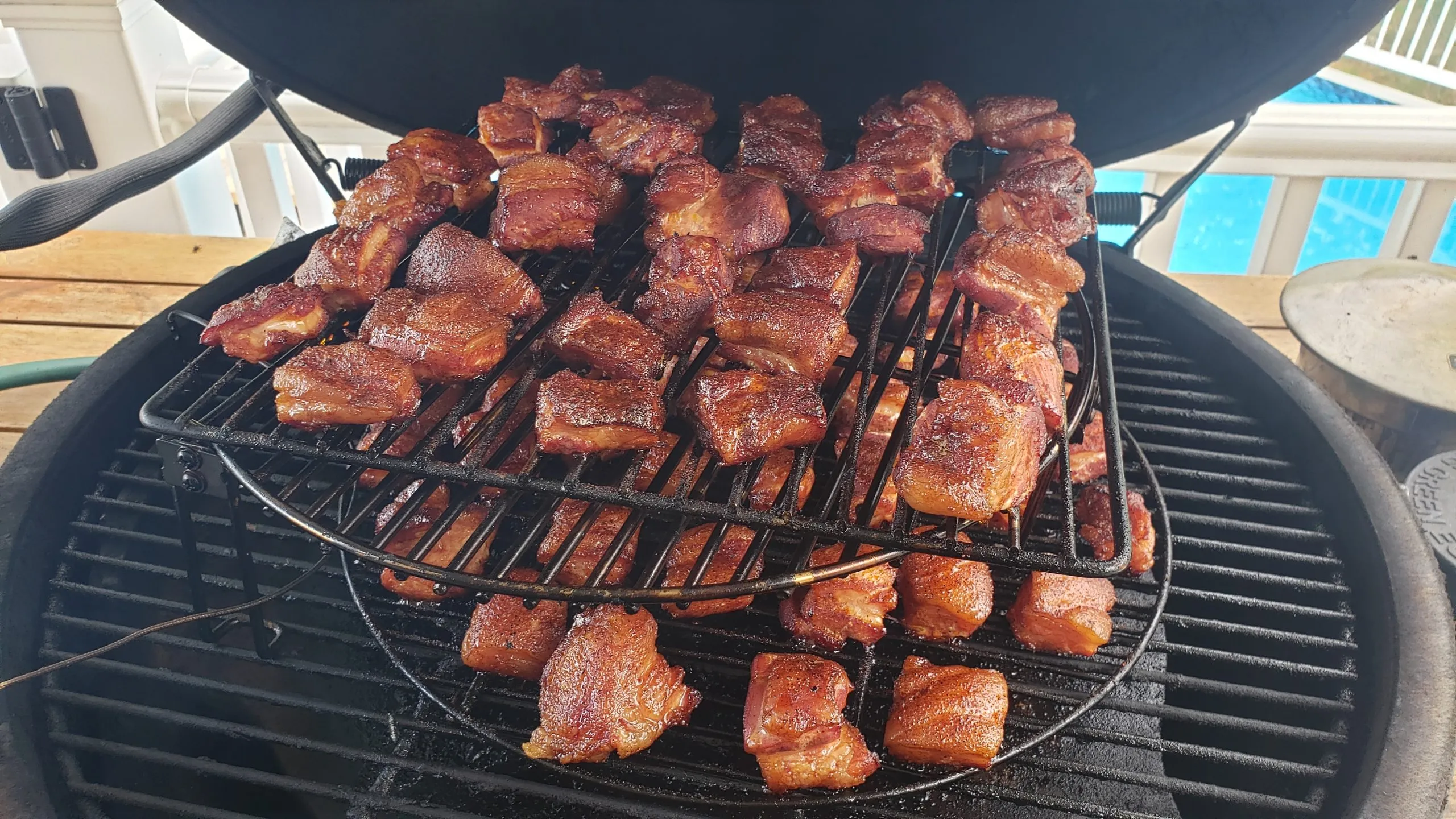 Barbecued Smoked Pork Belly Burnt Ends