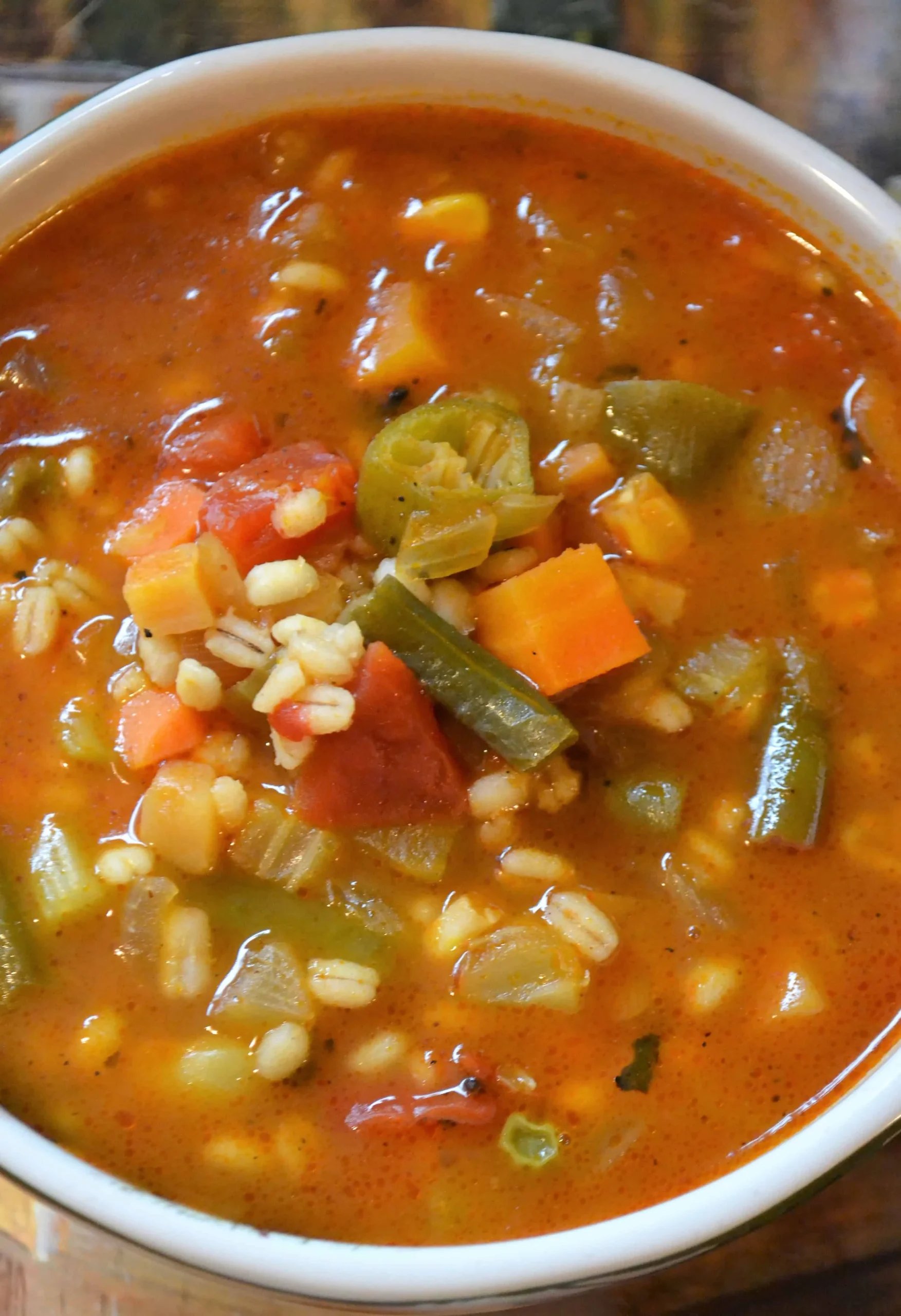 Barley Soup with Vegetables