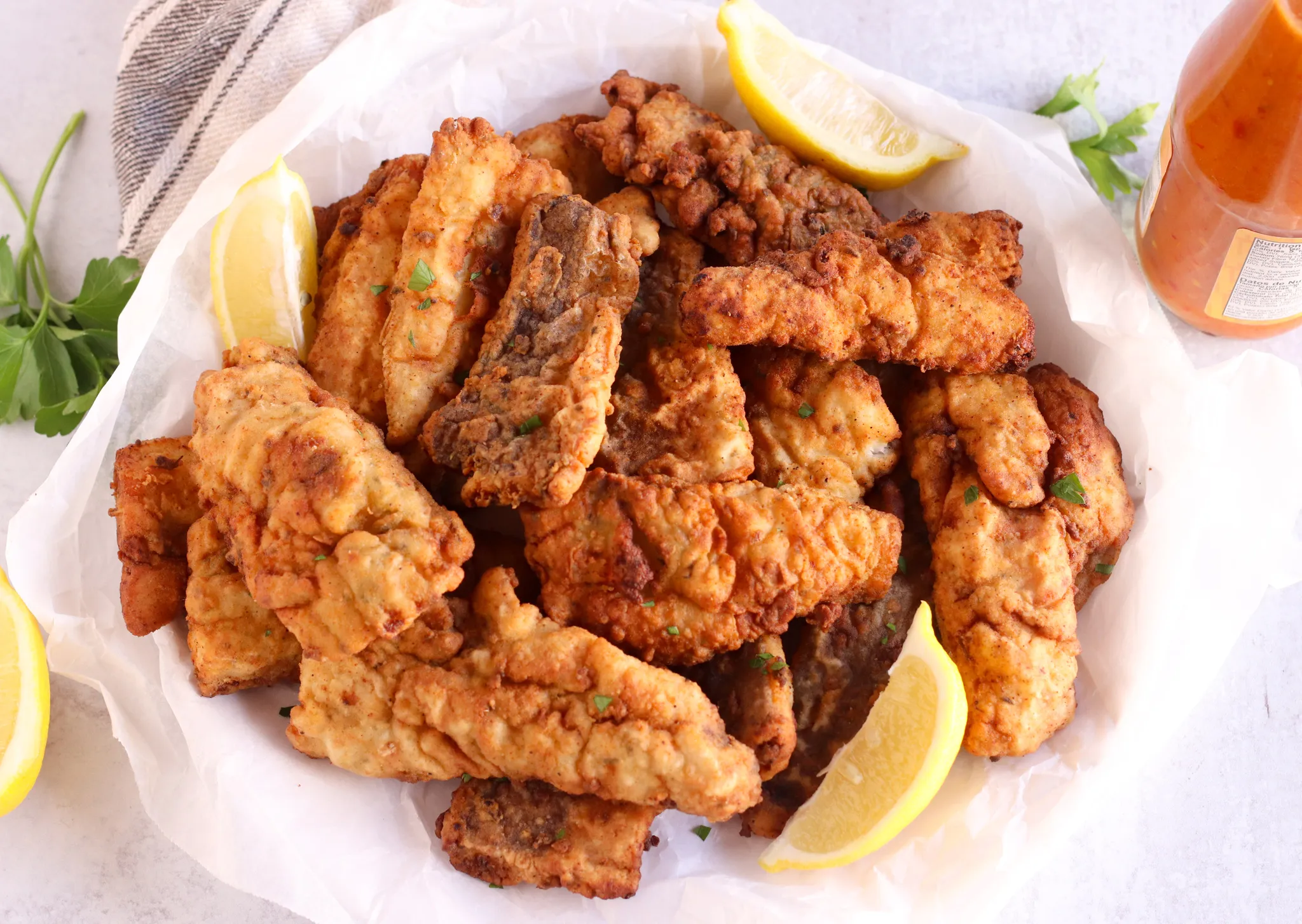 Basic Deep Fried Fish in Pieces