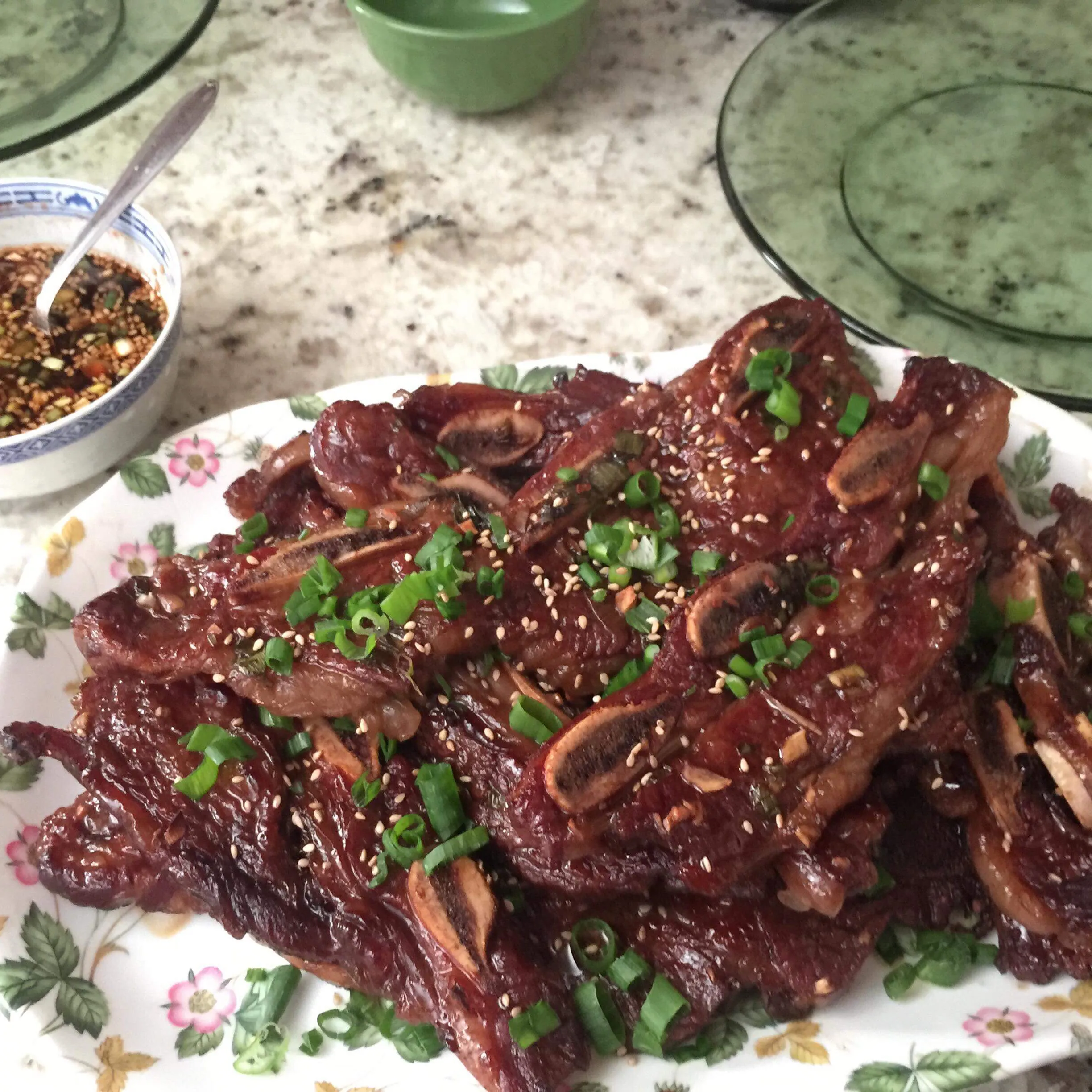 Beef Galbi Korean BBQ Short Ribs