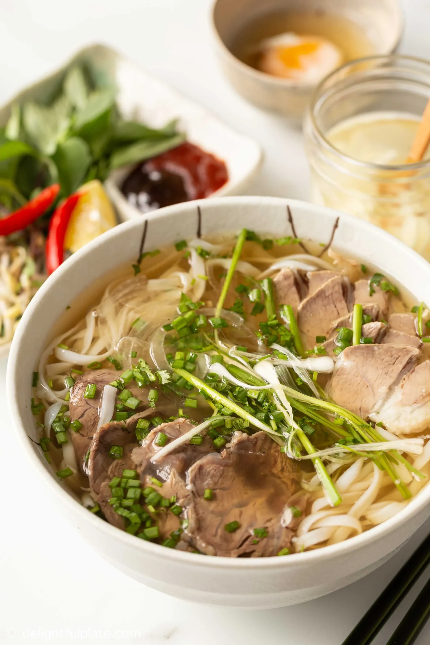 Beef Pho Noodle Soup Pho Bo