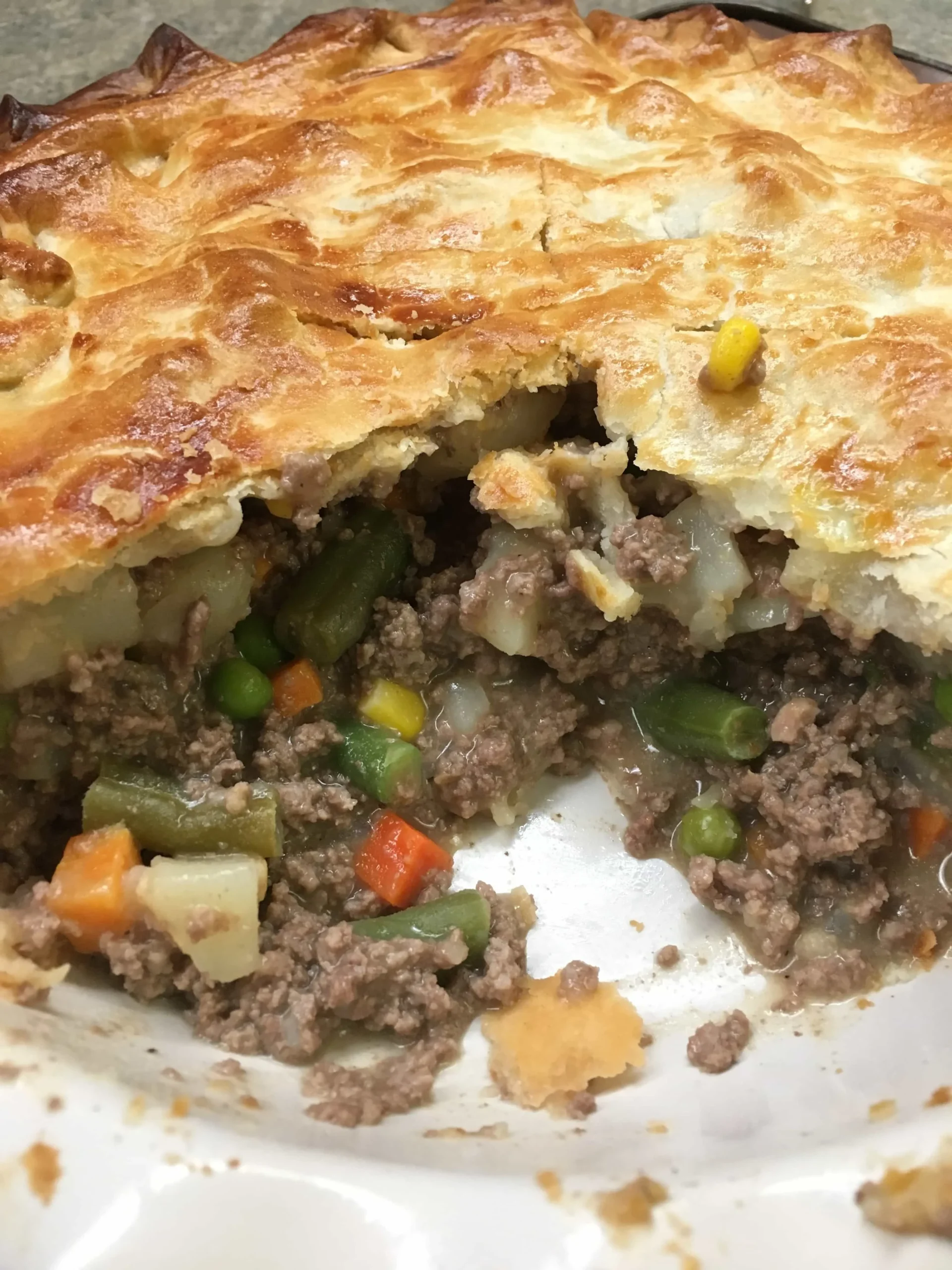 Beef Pot Pies with Spring Vegetables