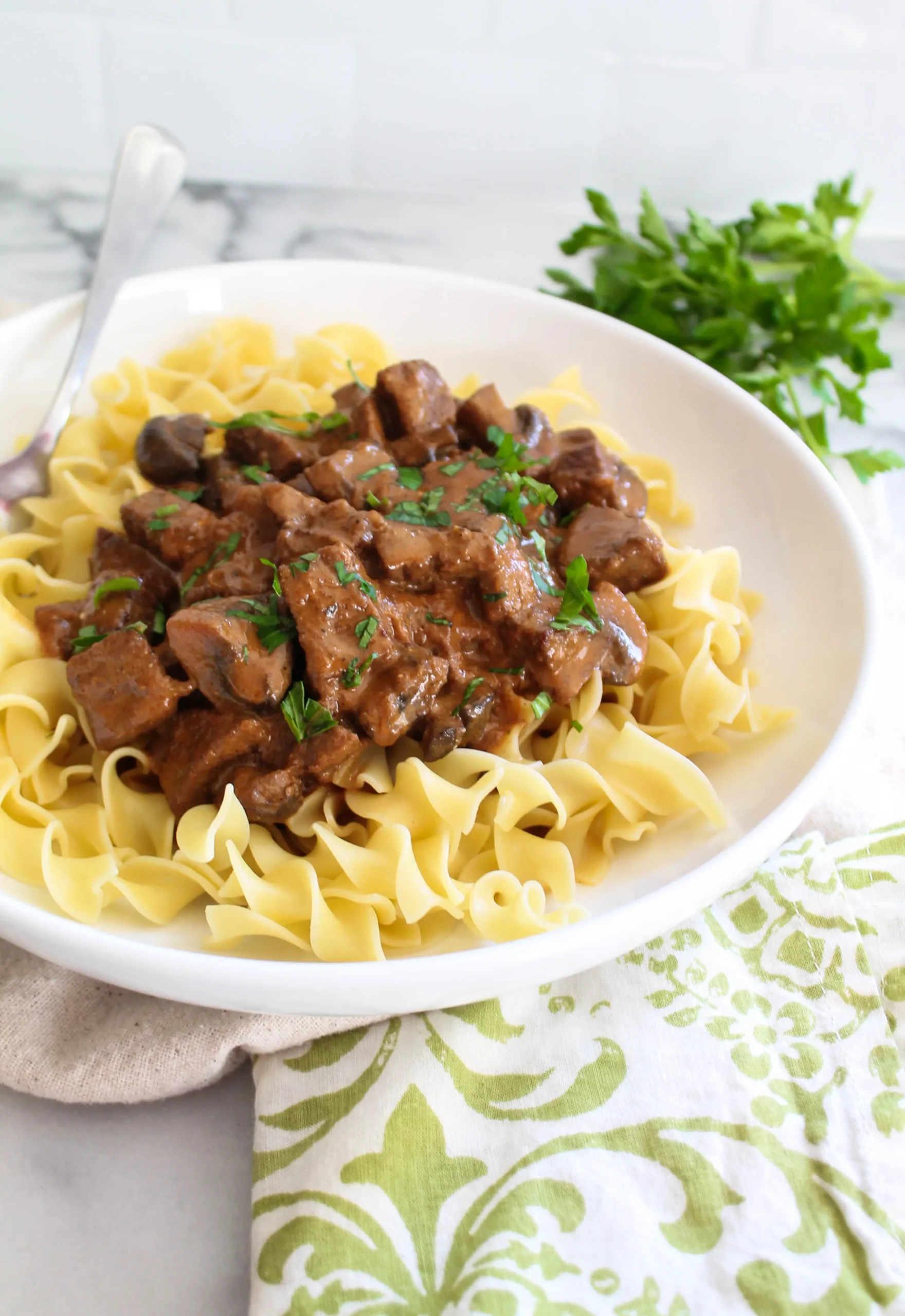 Beef Stroganoff (Make Ahead)