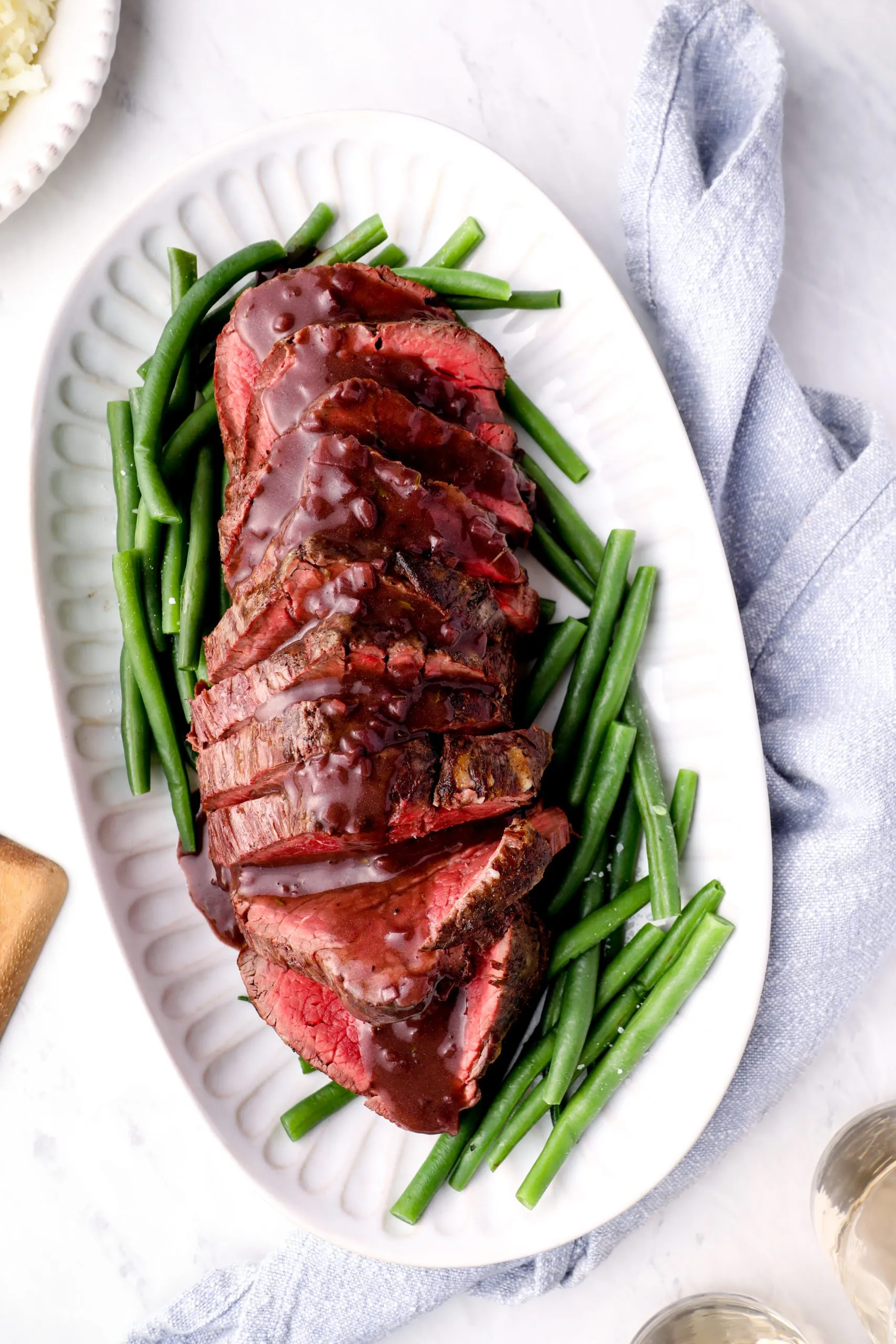 Beef Tenderloin in Red Wine Sauce