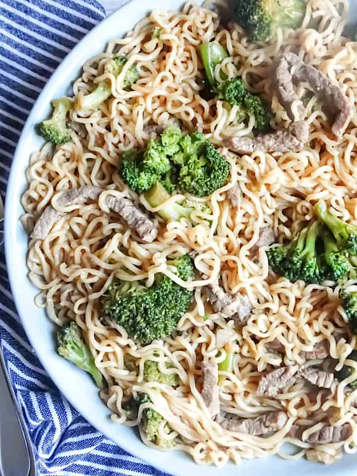 Beef and Broccoli Instant Pot Noodles