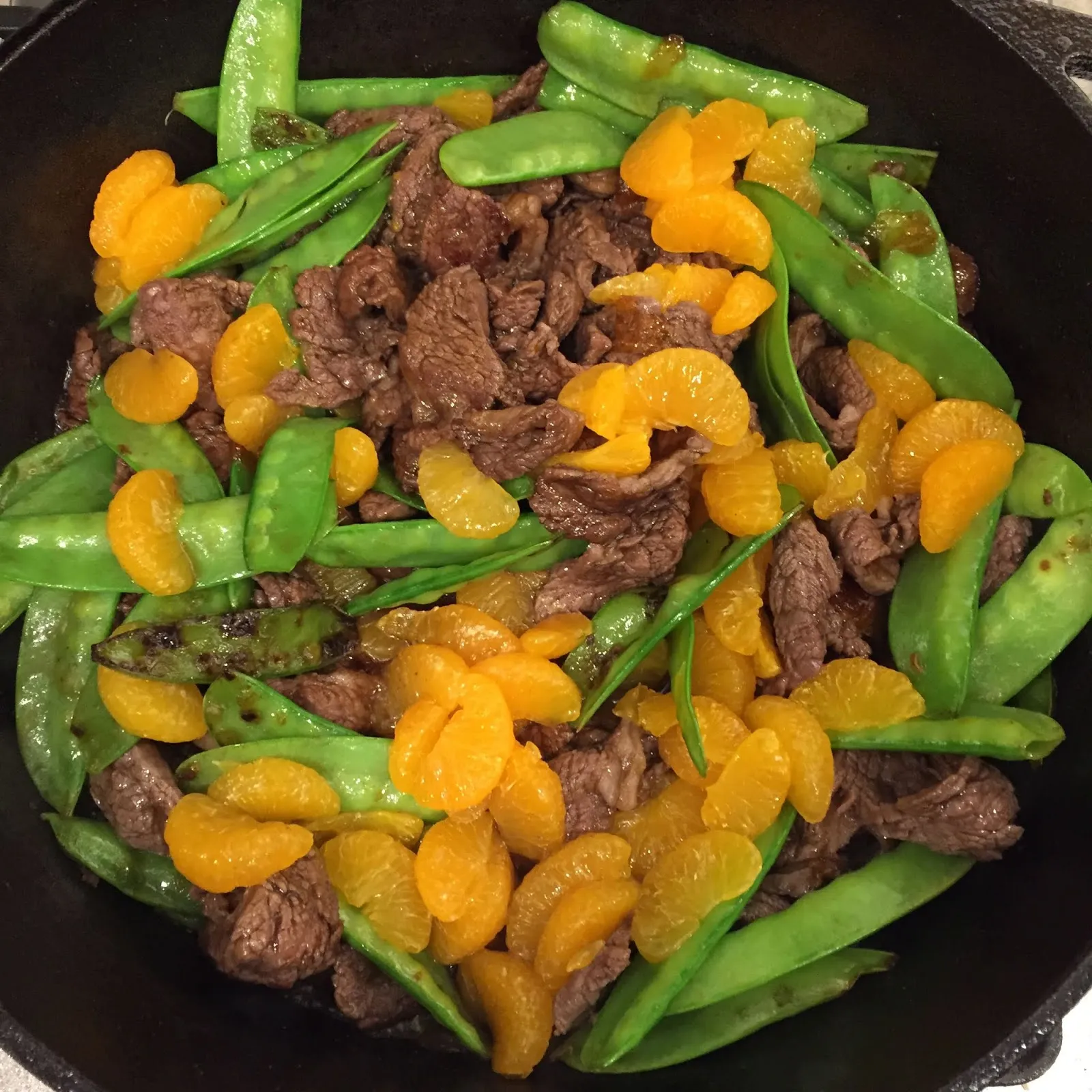 Beef with Chinese Pea Pods