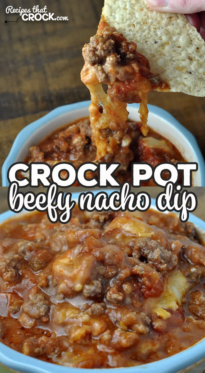 Beefy Crock Pot Nacho Dip