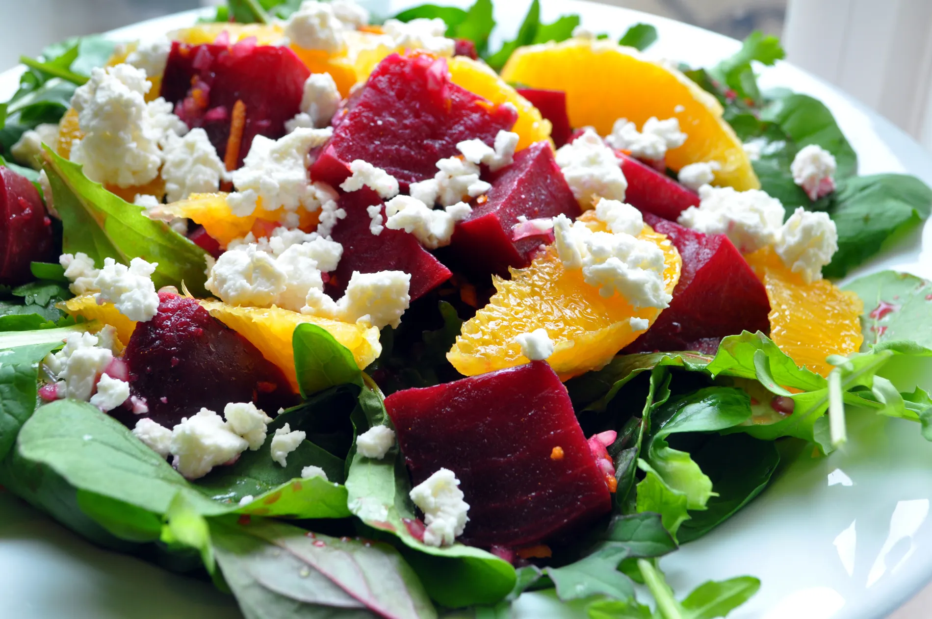 Beetroot Salad with Feta and Orange