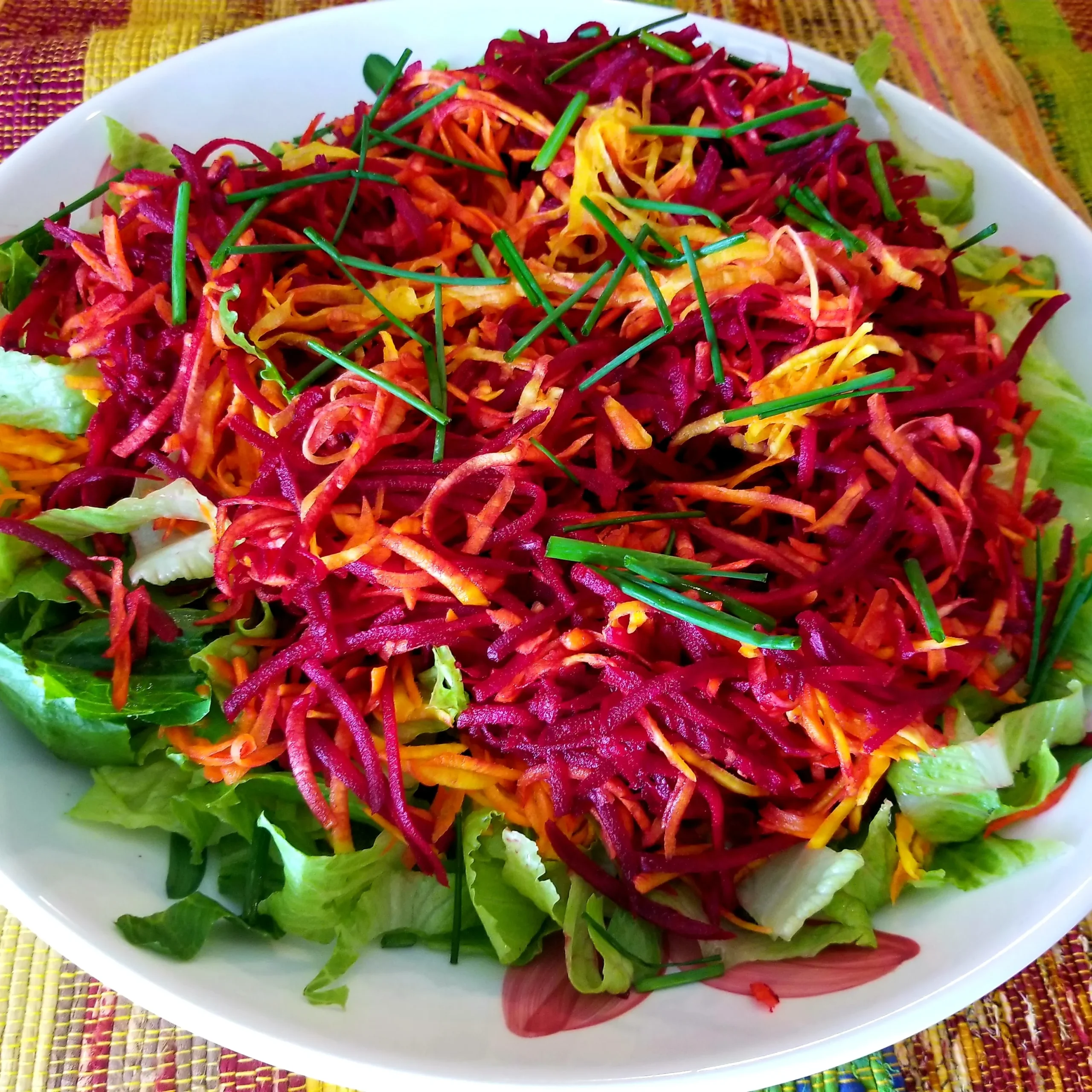 Beets and Carrots in a Lime Vinaigrette