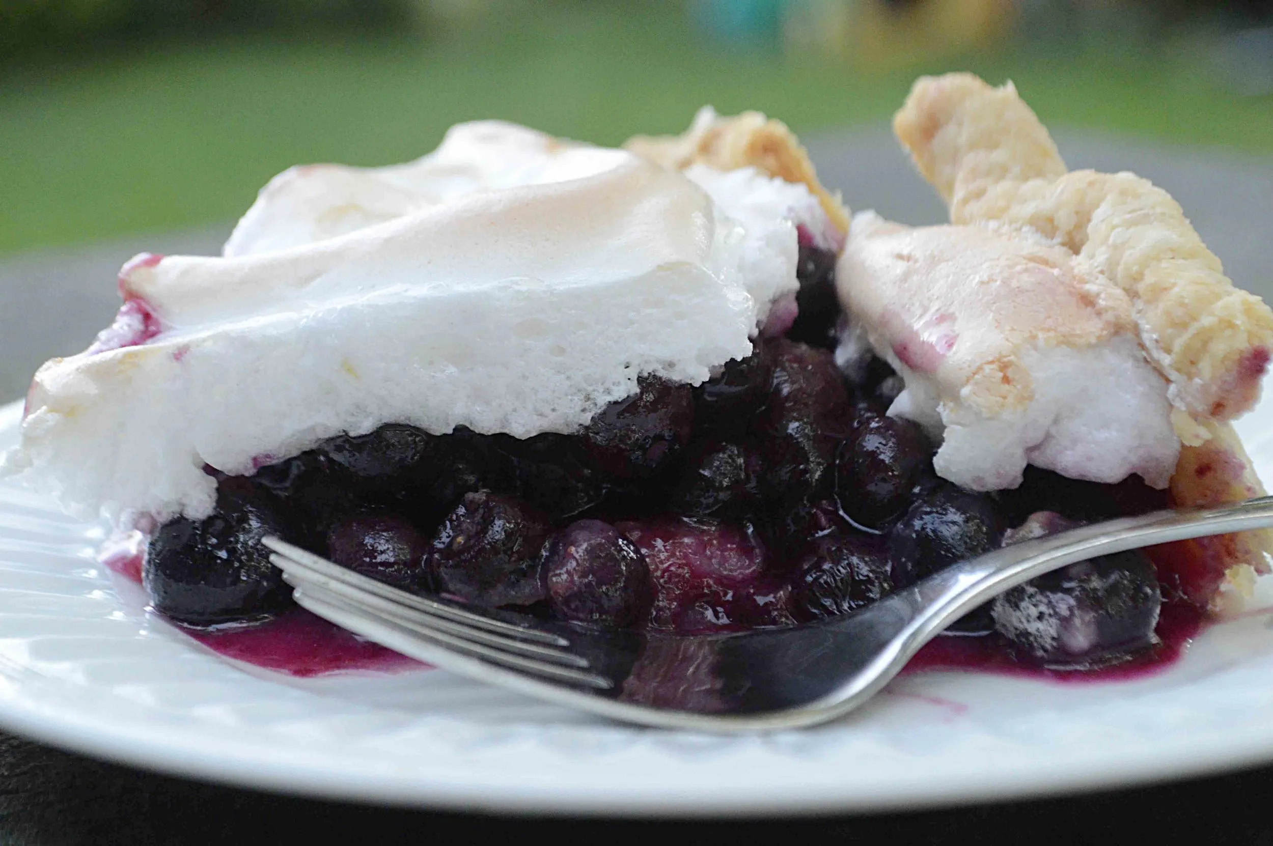 Berry Meringue Ice Cream Pie