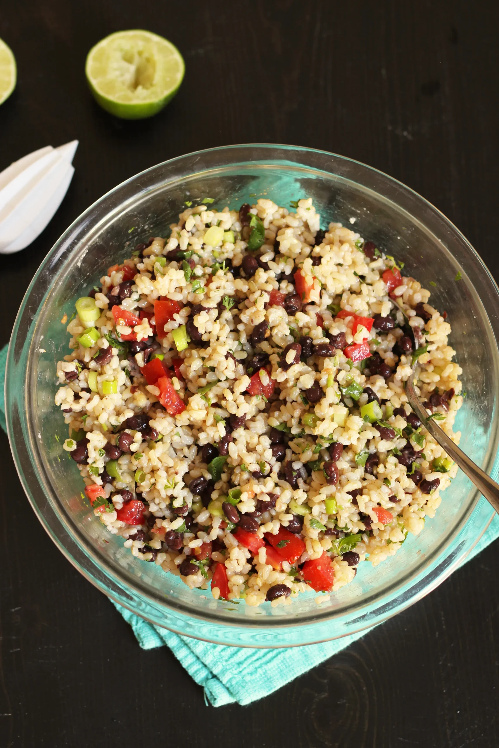 Black Bean and Brown Rice Salad