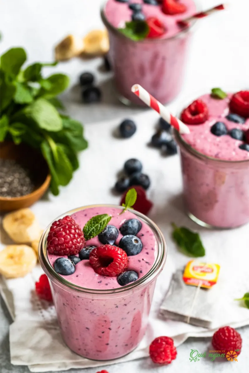 Black Tea Fruit Smoothie