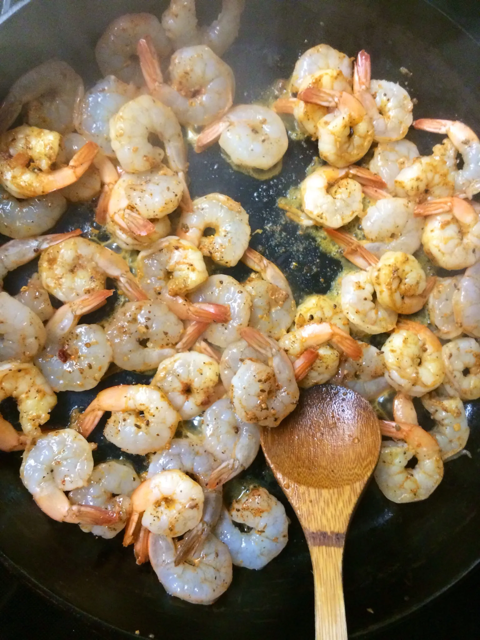 Blackened Shrimp with Summer Vegetables