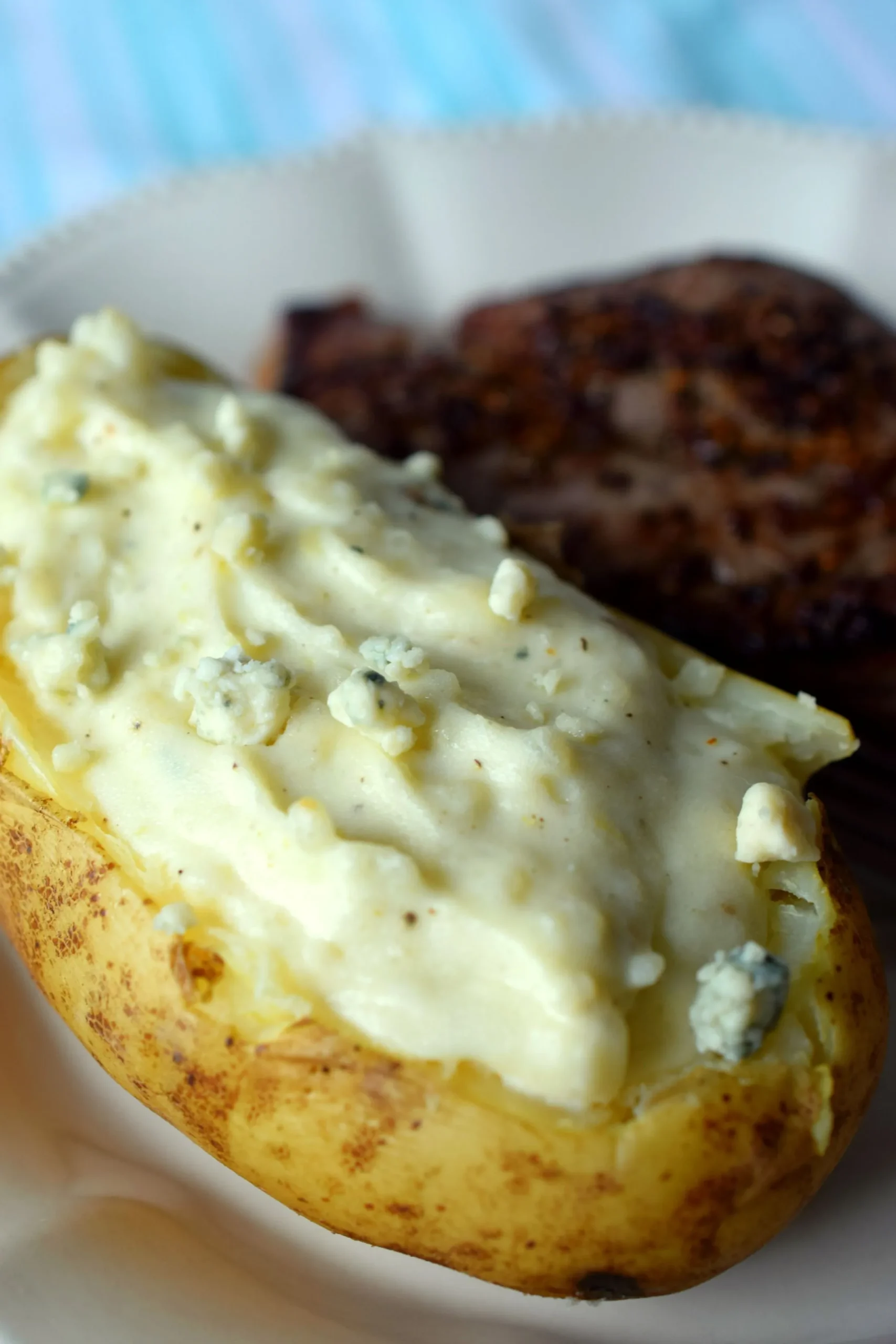 Blue Cheese Stuffed Potatoes