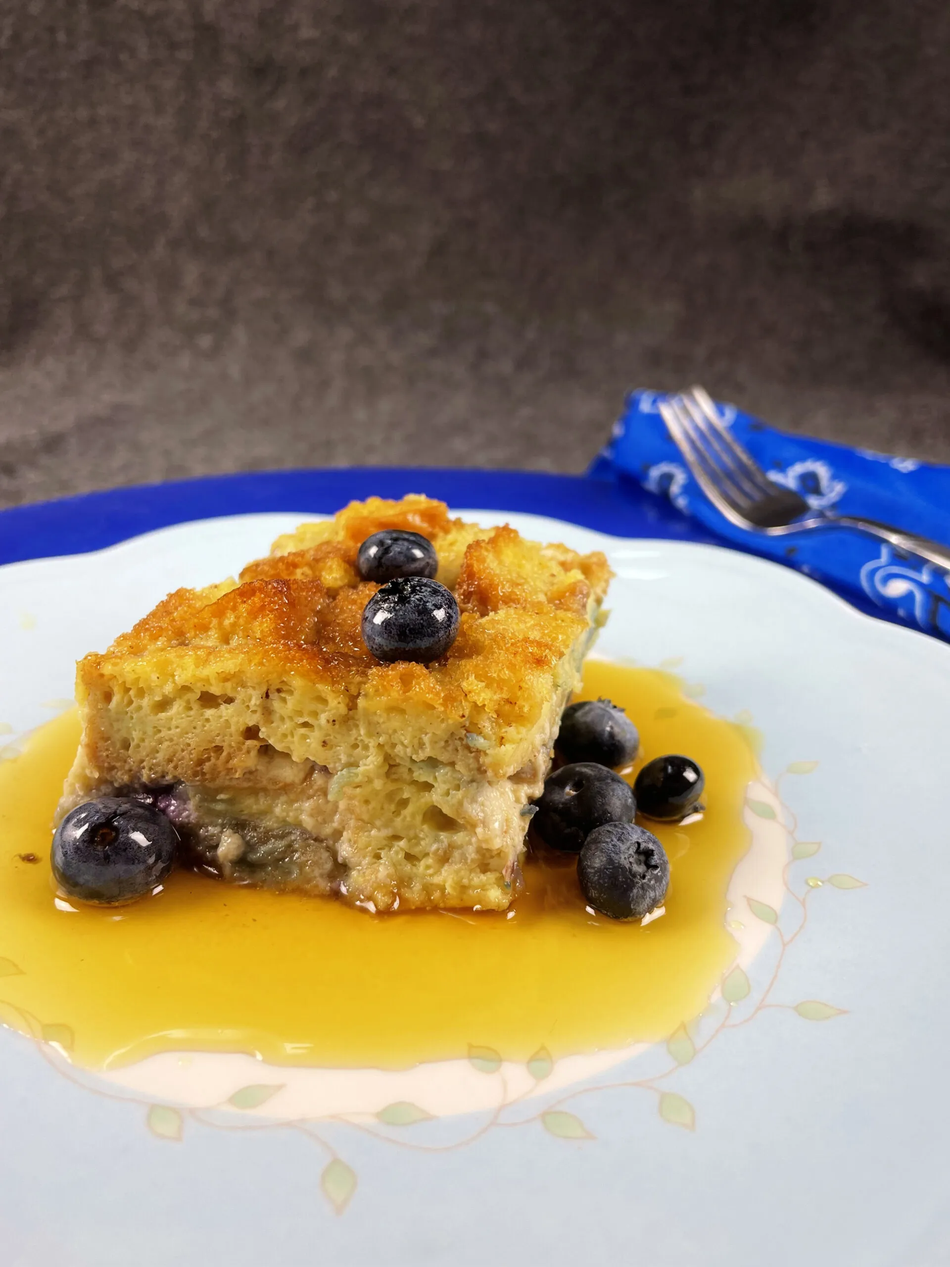 Blueberry Surprise French Toast Casserole