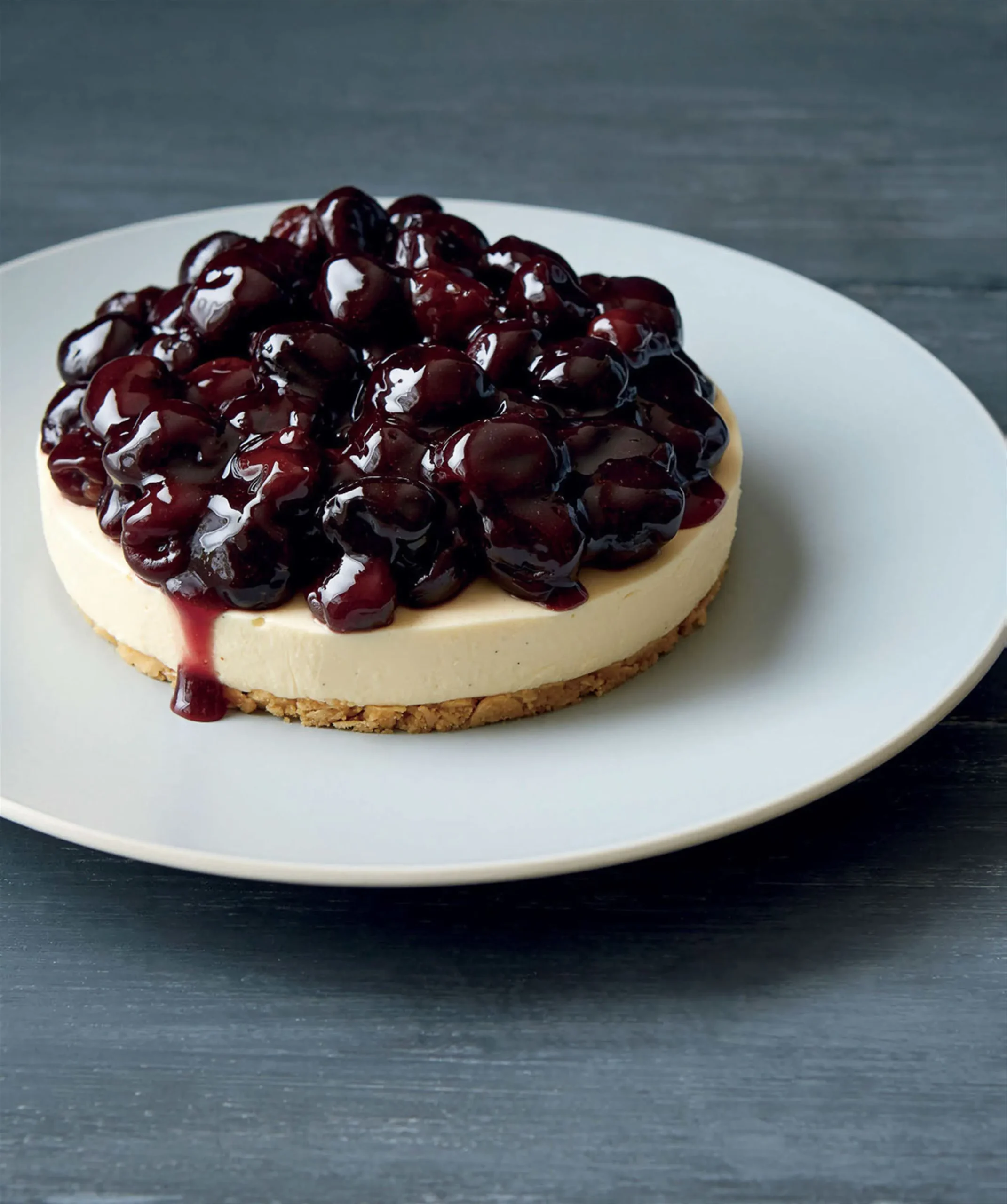 Bobbie Jean's Almond Cherry Cheesecake