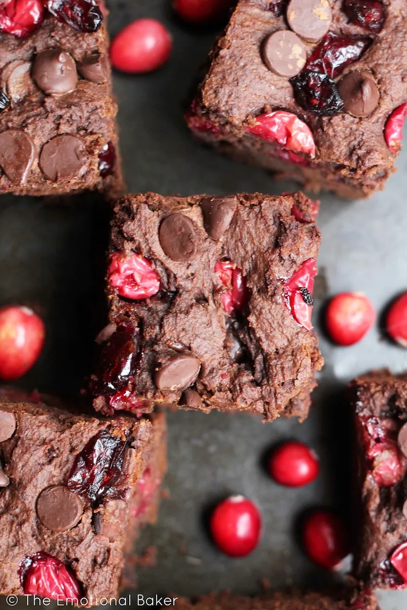Bog Hollow Cranberry Brownies