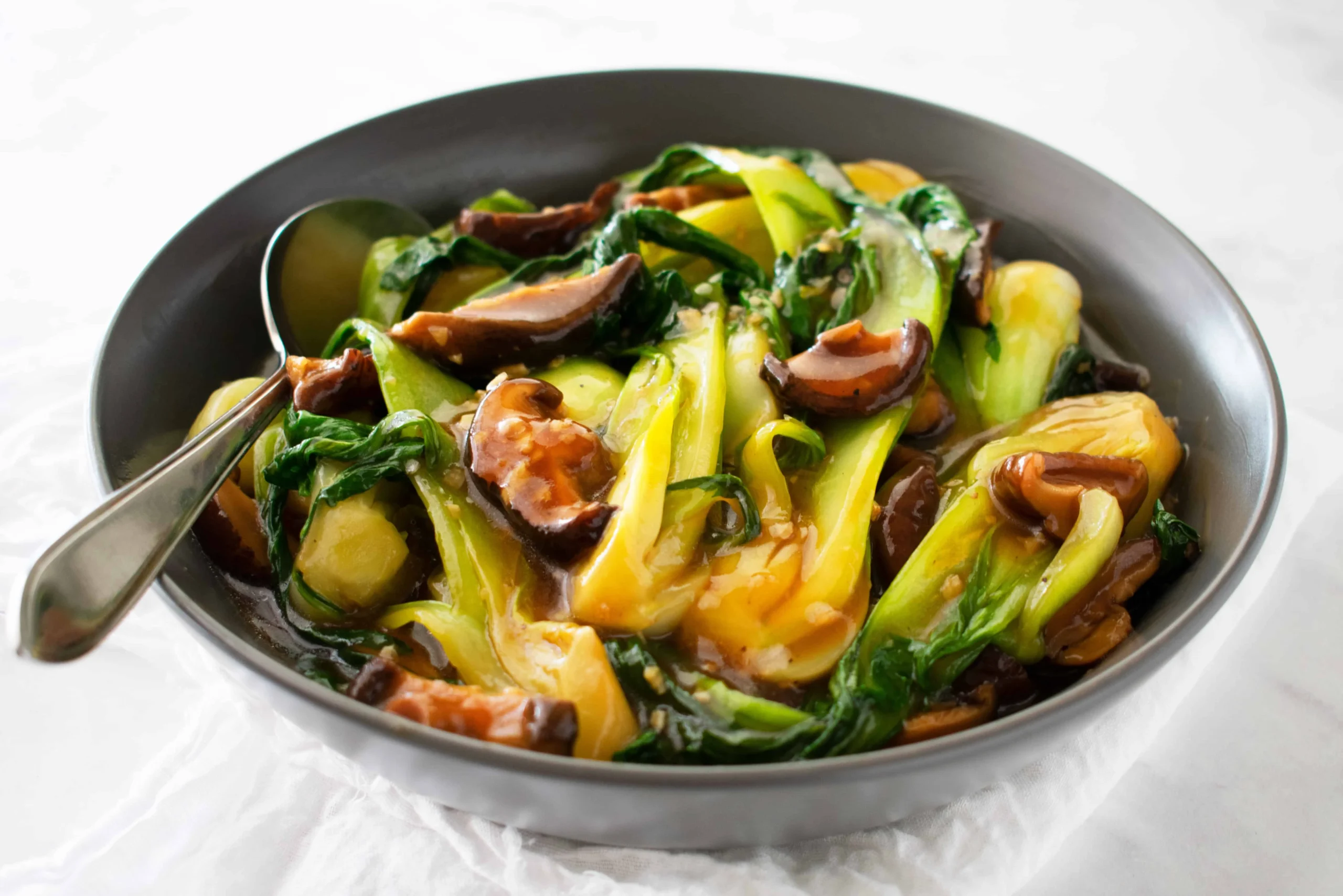 Bok Choy and Mushroom