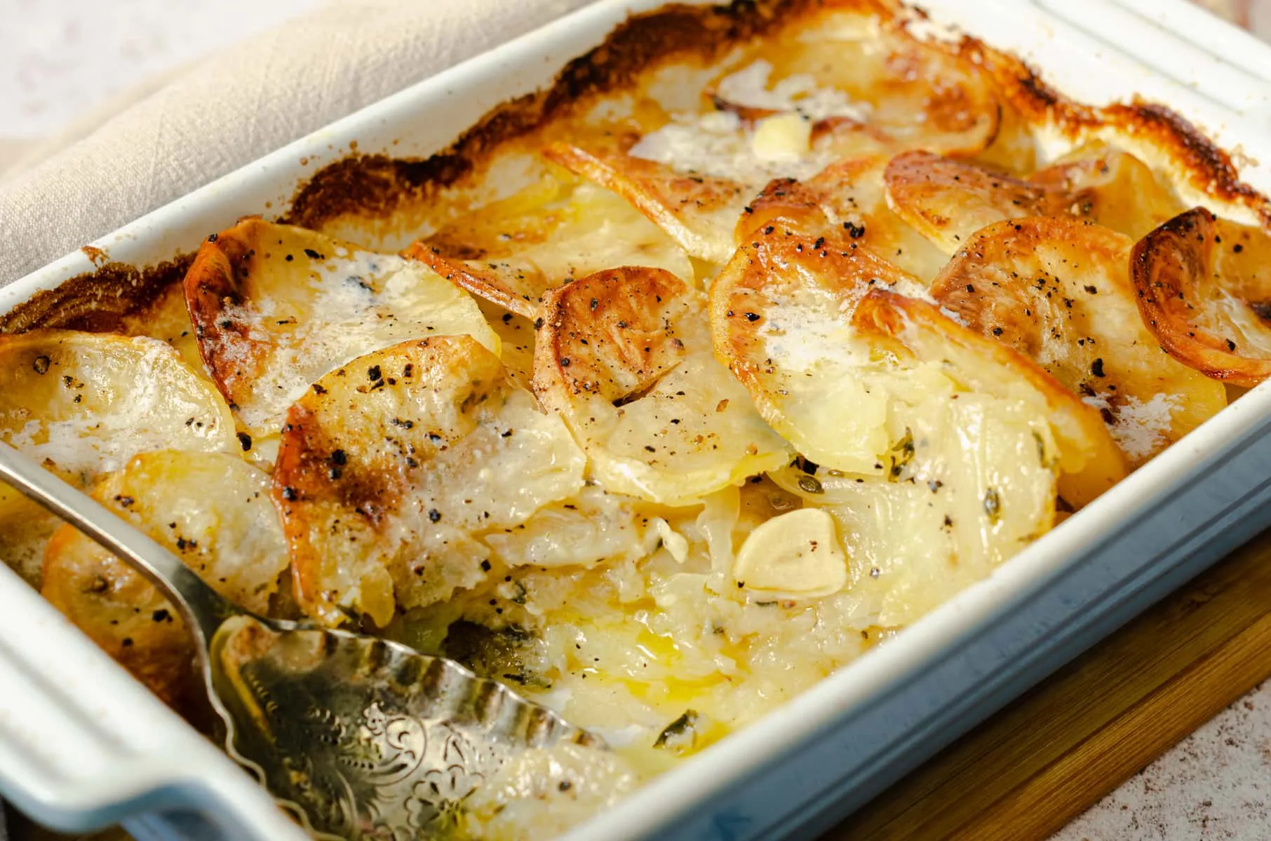 Boulangere Potatoes with Bay Leaf