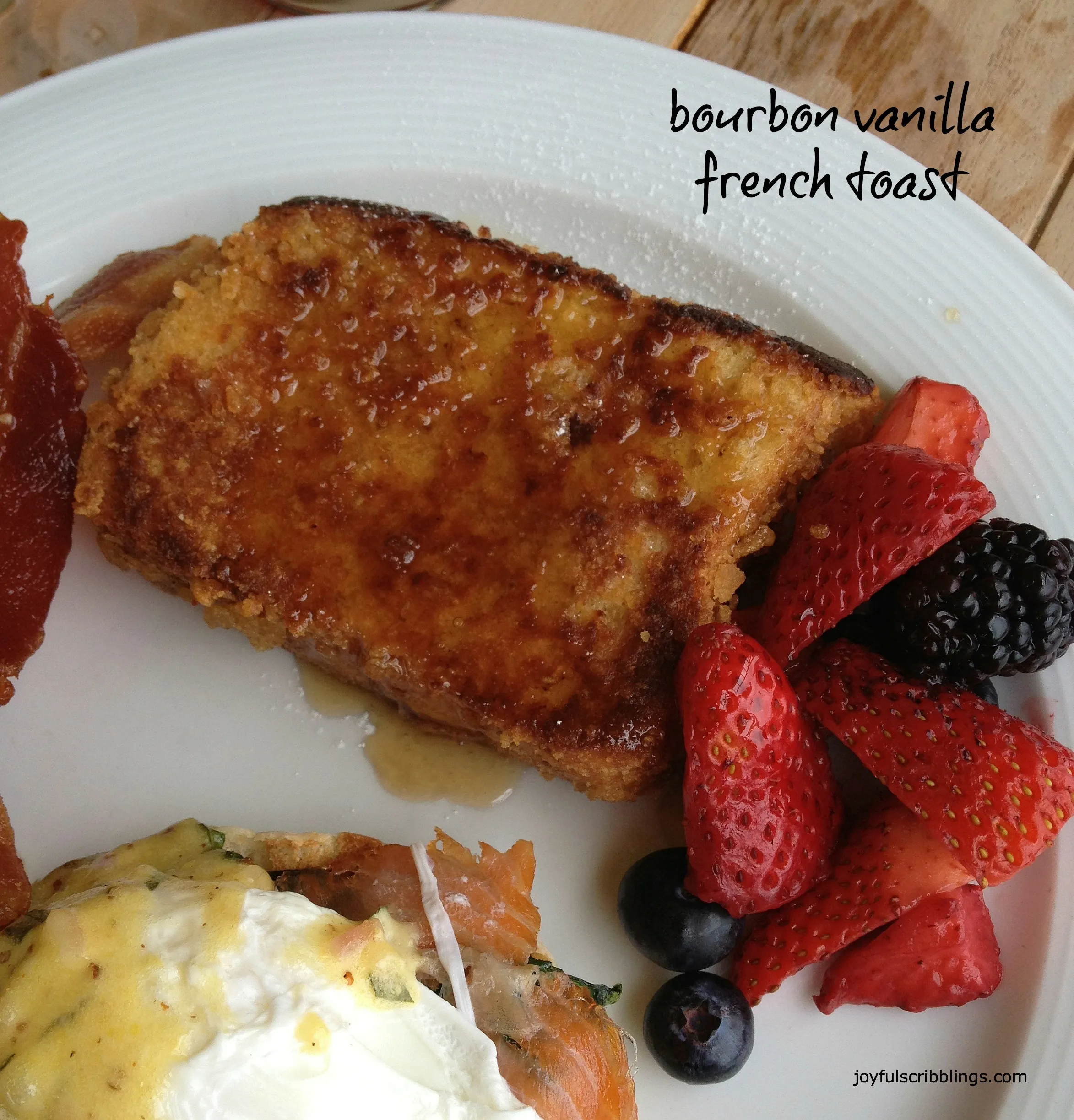 Bourbon Vanilla French Toast