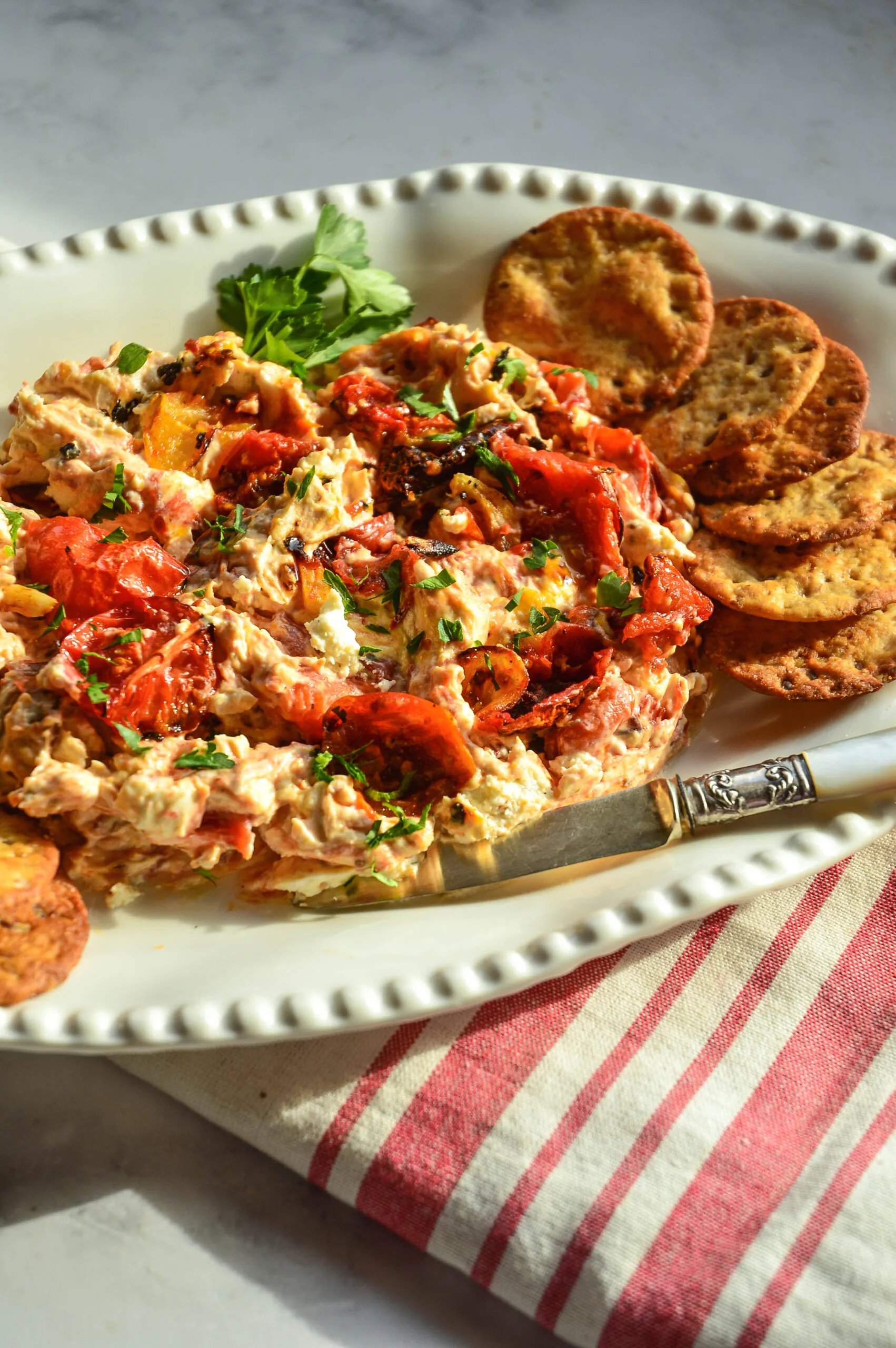 Boursin Cheese Fig Dip Appetizer