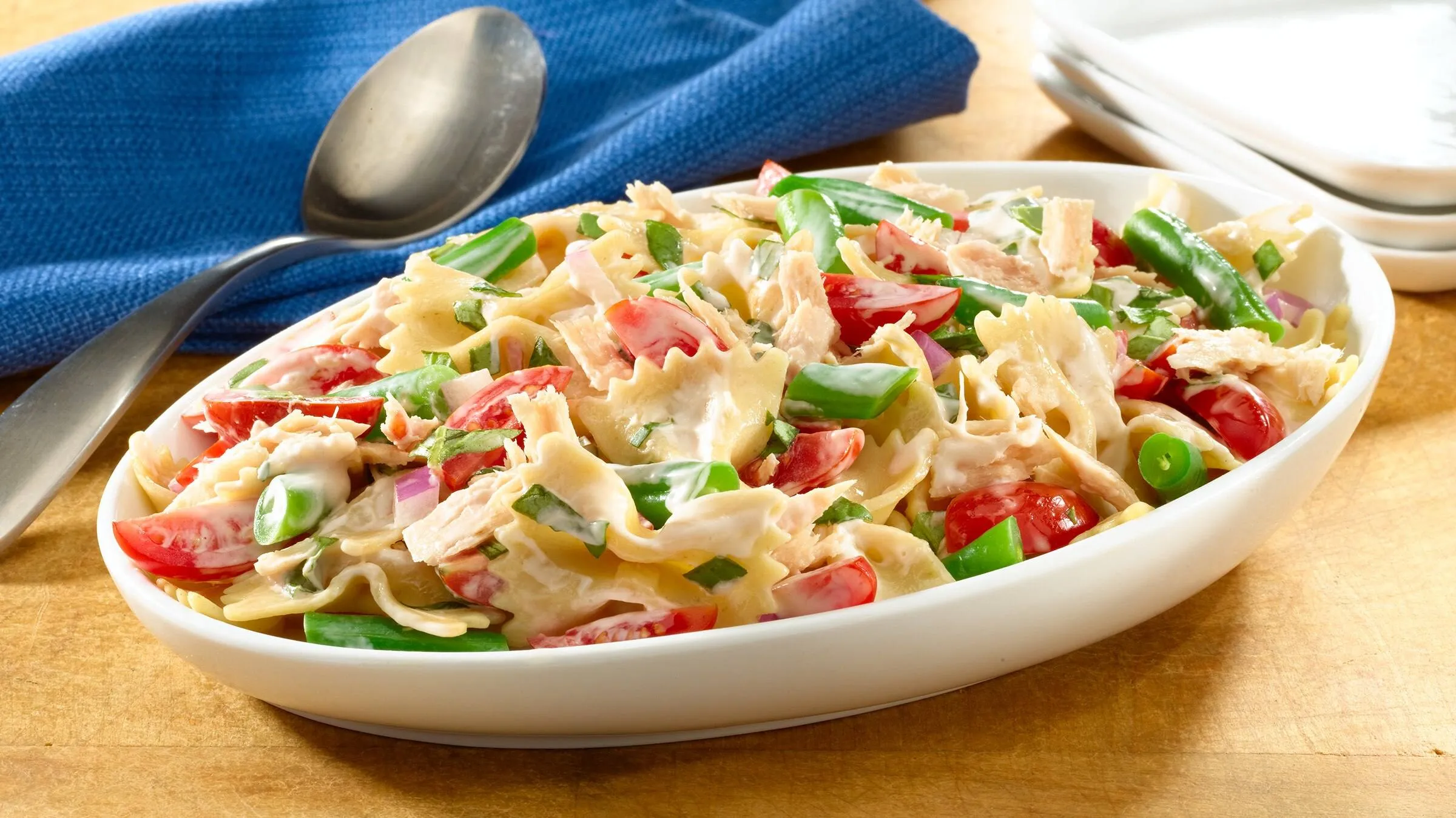 Bowtie Pasta with Tuna