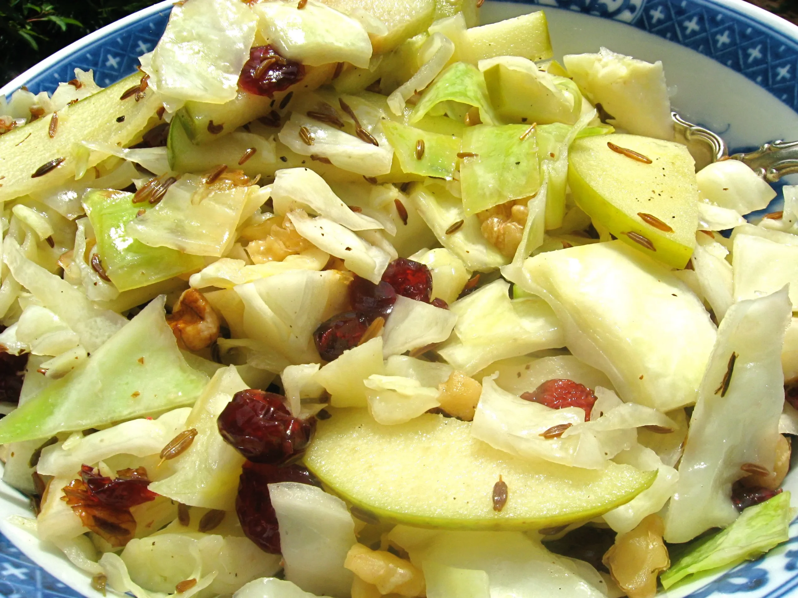 Braised Cabbage with Apples