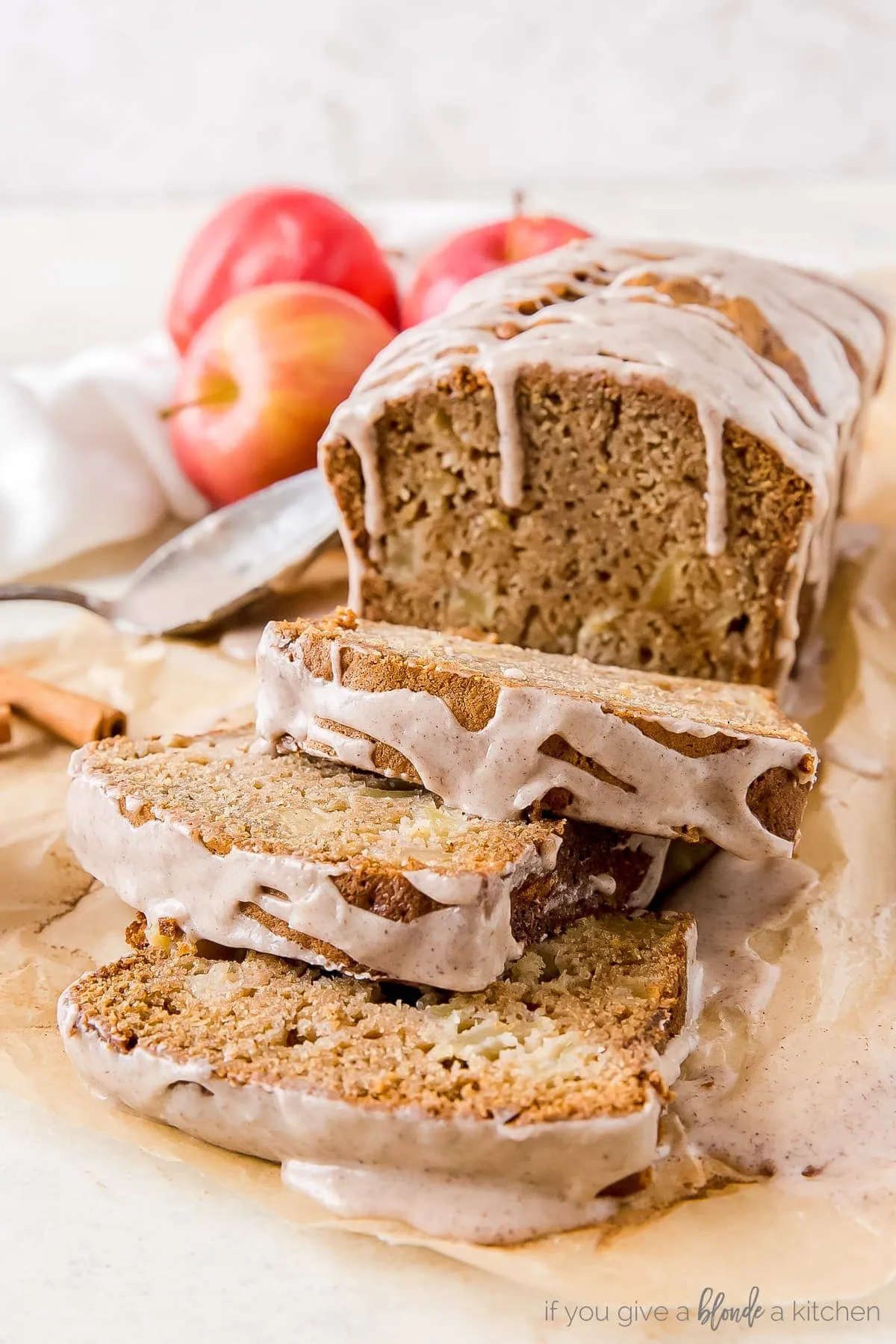 Bread Machine Apple Bread with Honey and Apple Cider Quick Bread