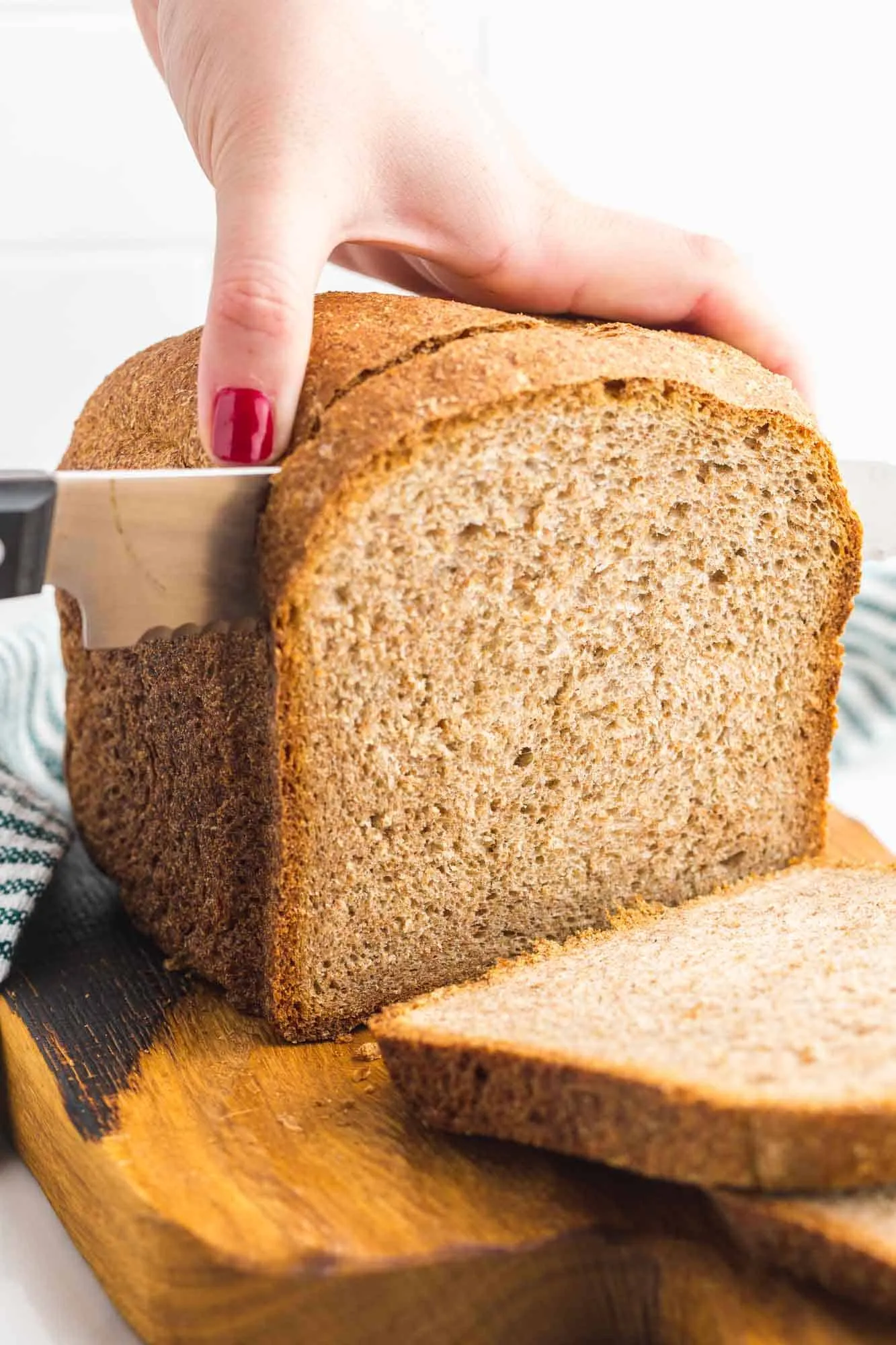 Bread Machine Wheat Bread