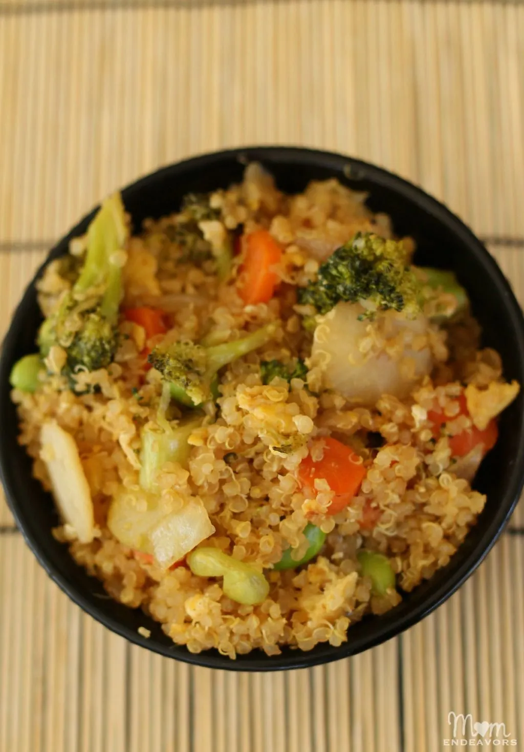 Broccoli Quinoa Fried Rice
