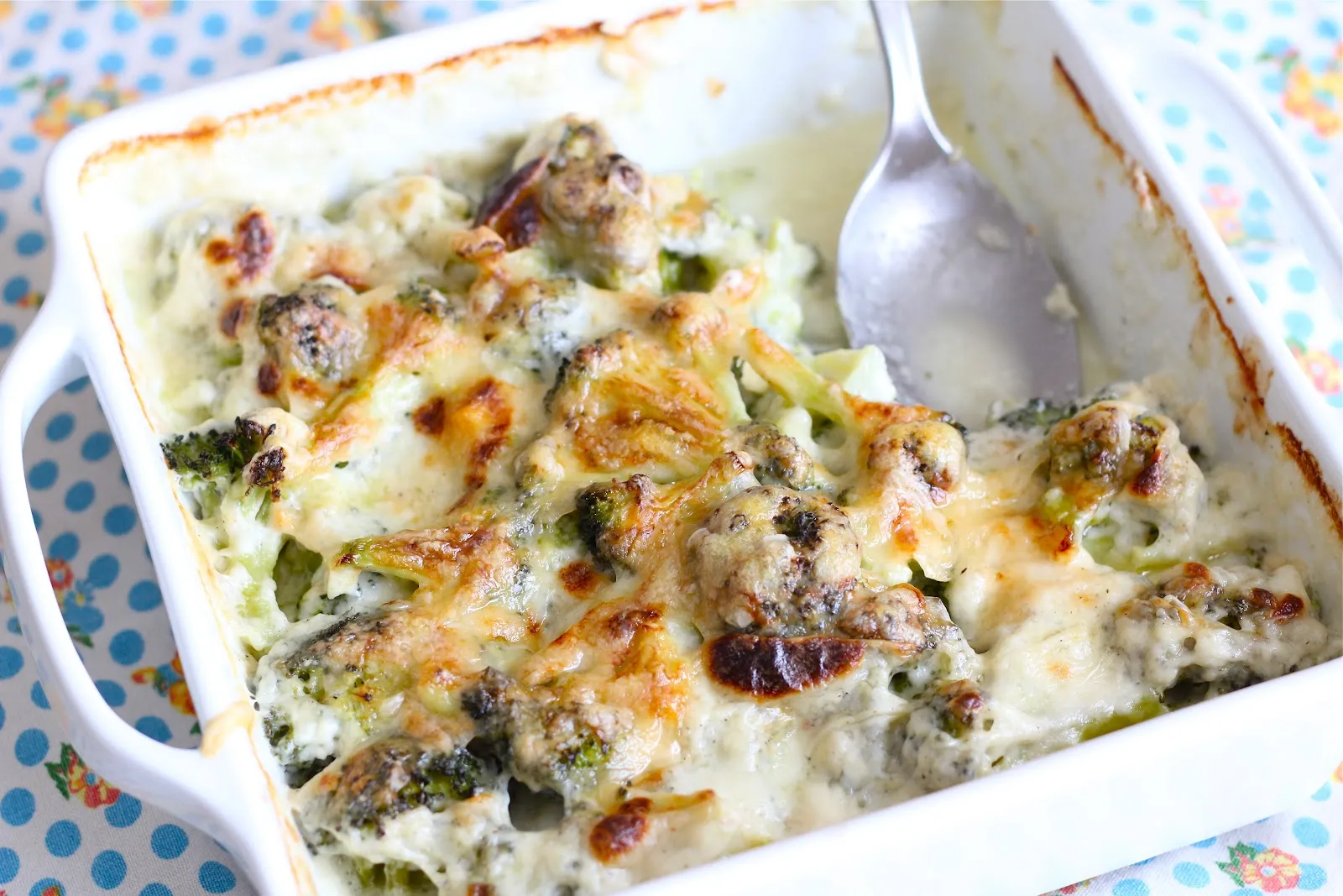 Broccoli and Gruyere Gratin