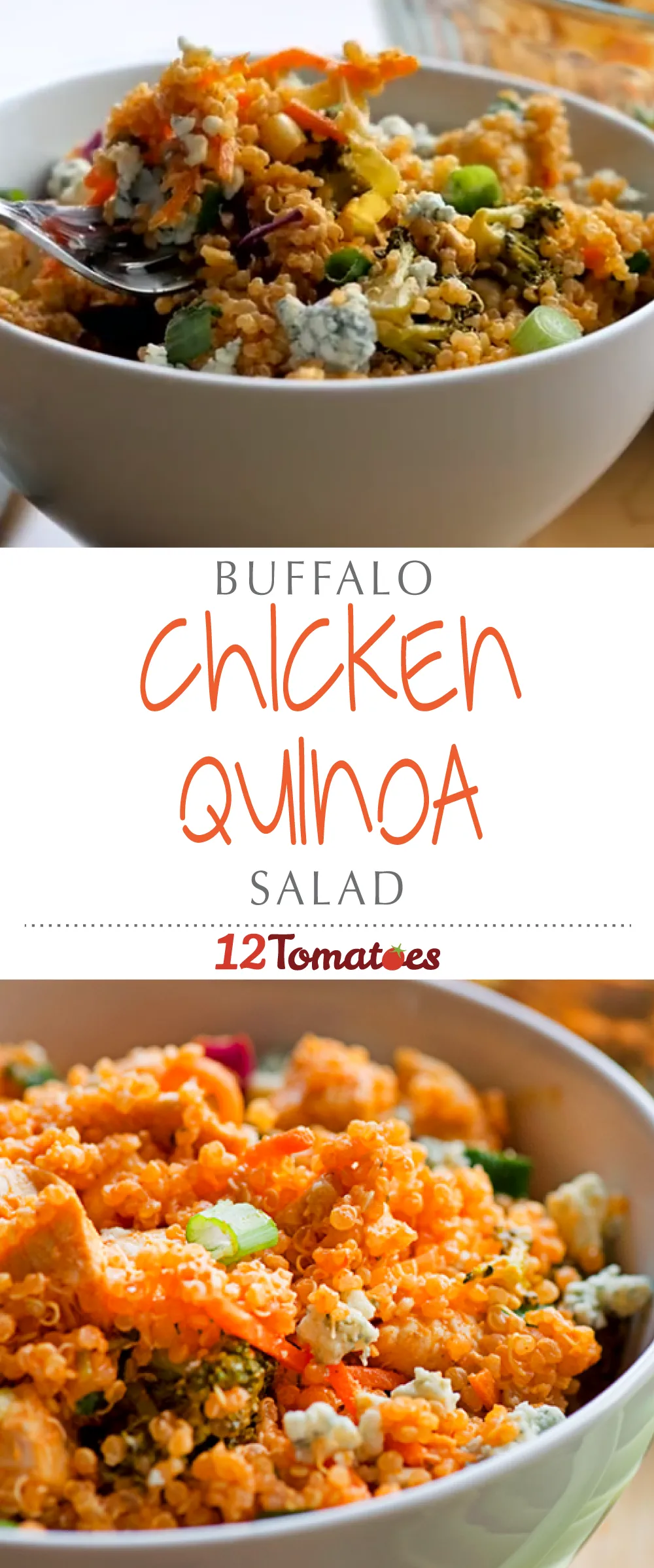 Buffalo Chicken Quinoa Salad Weekly Menu