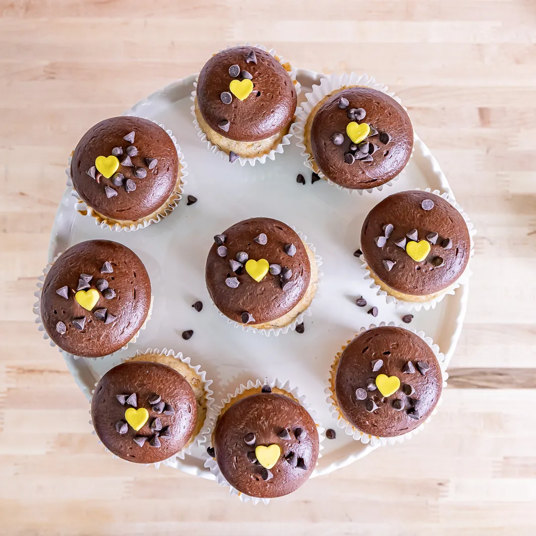 Bugs Ultimate Healthy Funky Monkey Chocolate Cupcakes