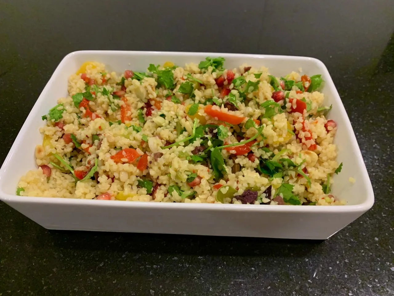 Bulgur Pilaf with Pine Nuts