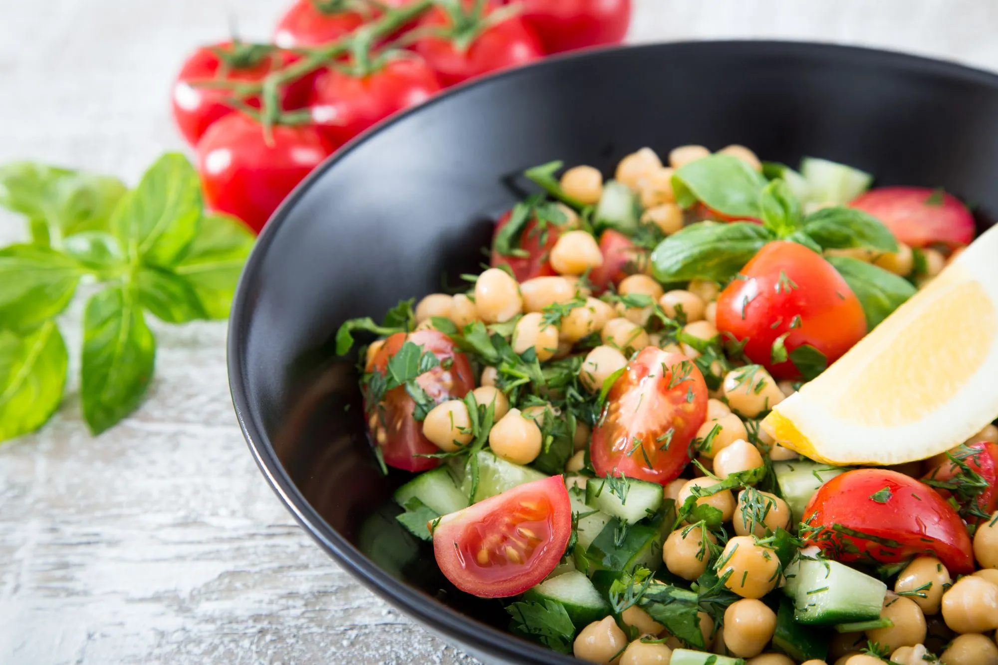 Butterbean and Fresh Tomato Salad