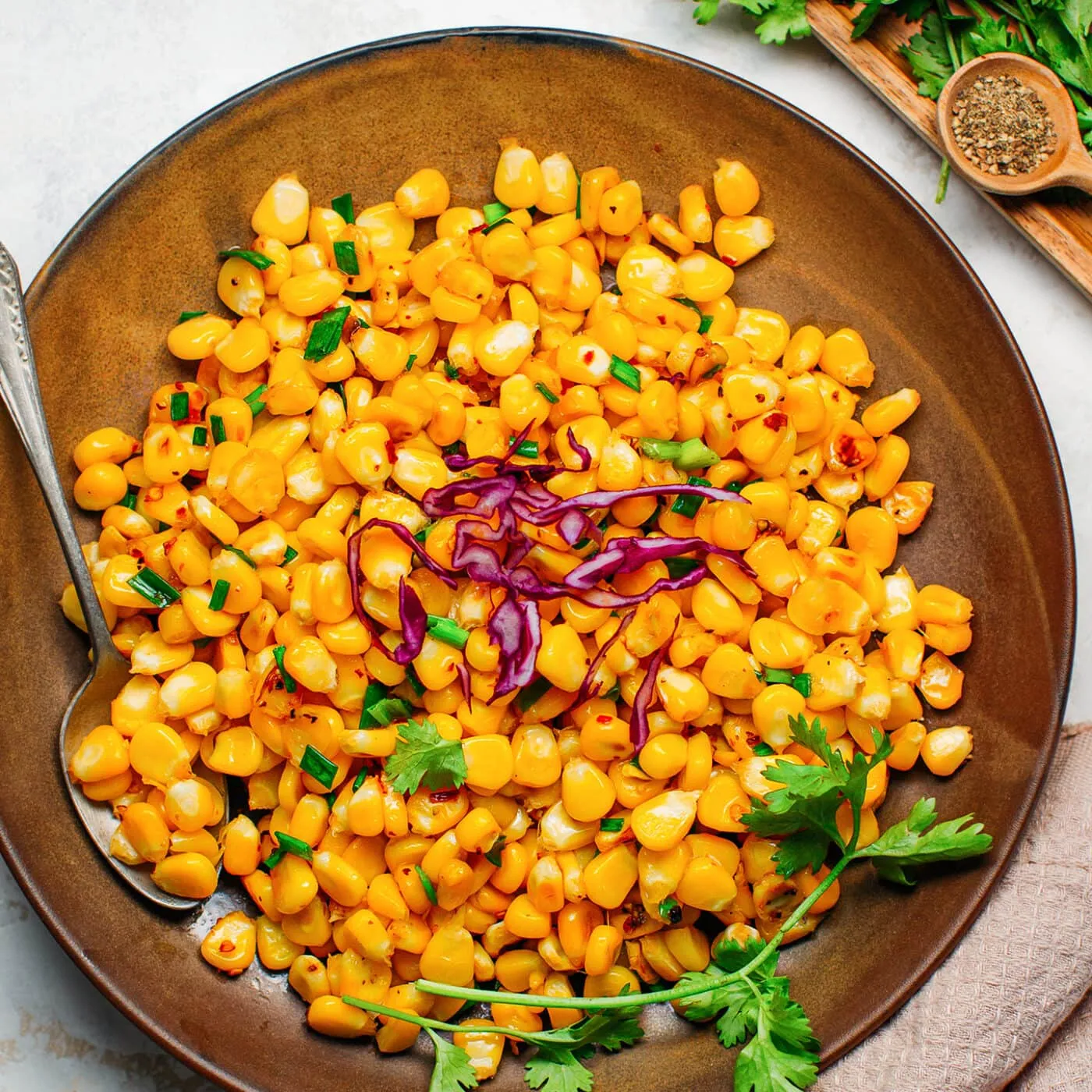 Buttered Corn with Chives