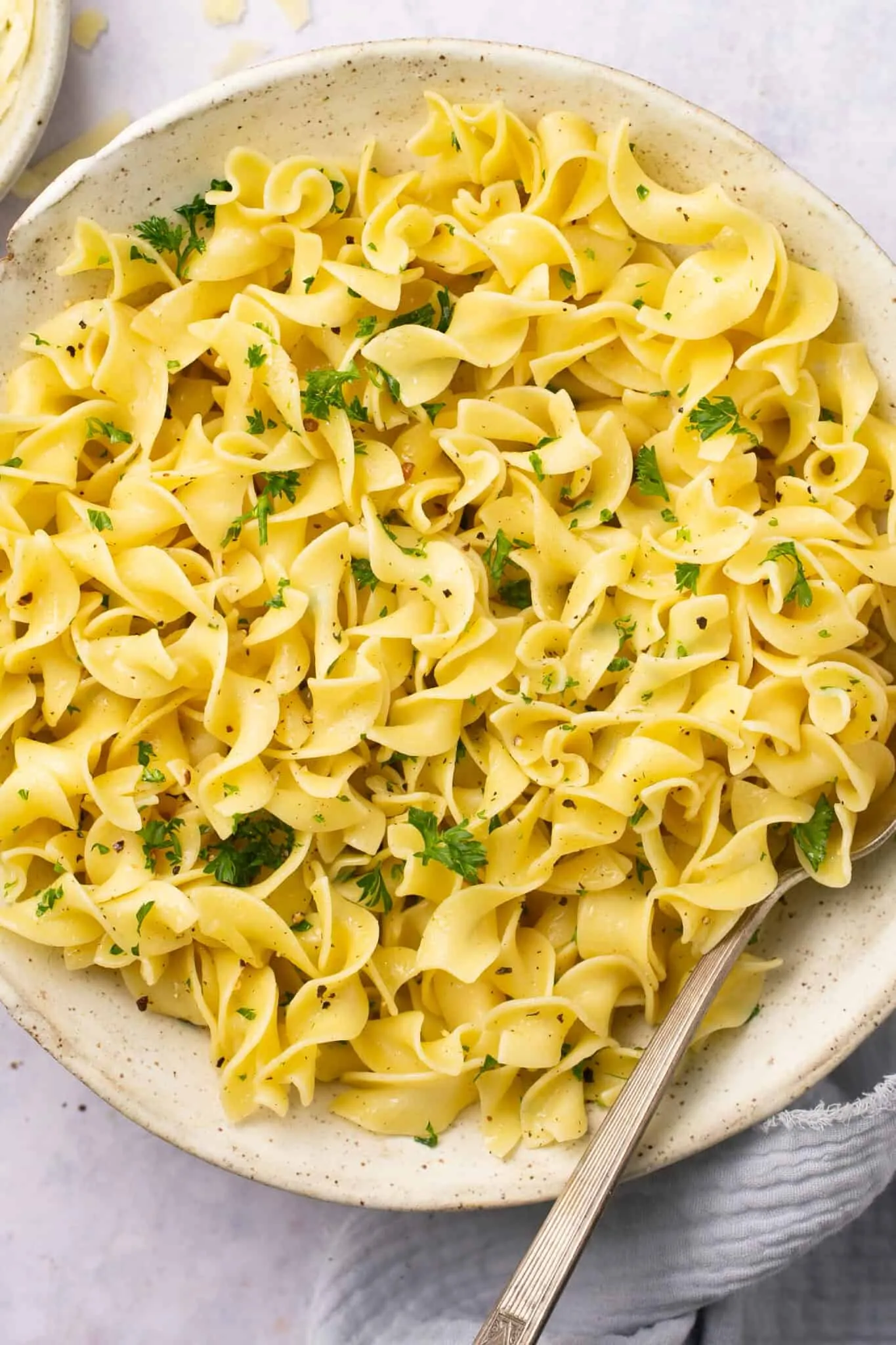 Buttered Noodles with Parmesan