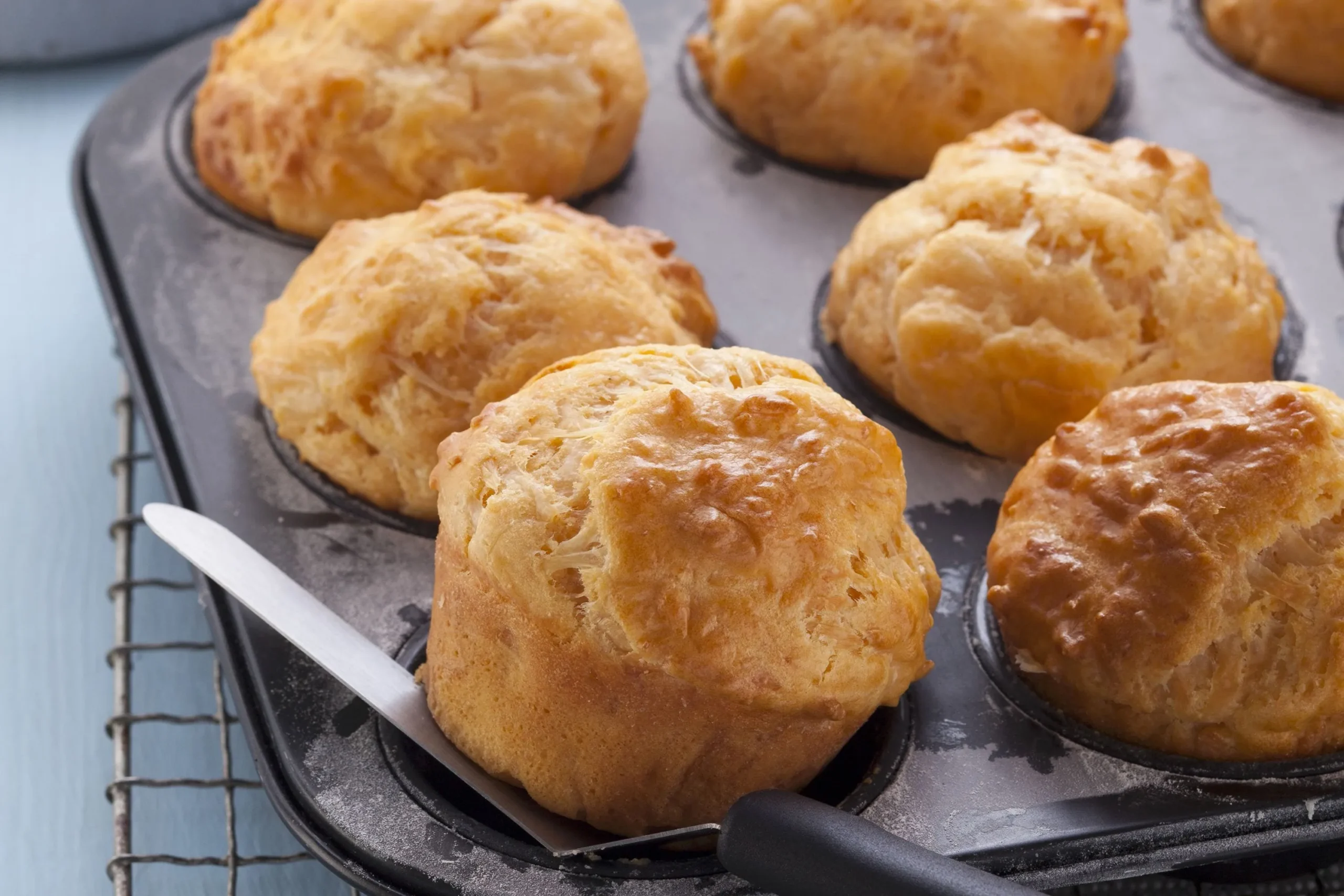 Buttermilk Muffins with Cheese, Herbs, and Tomaraisins