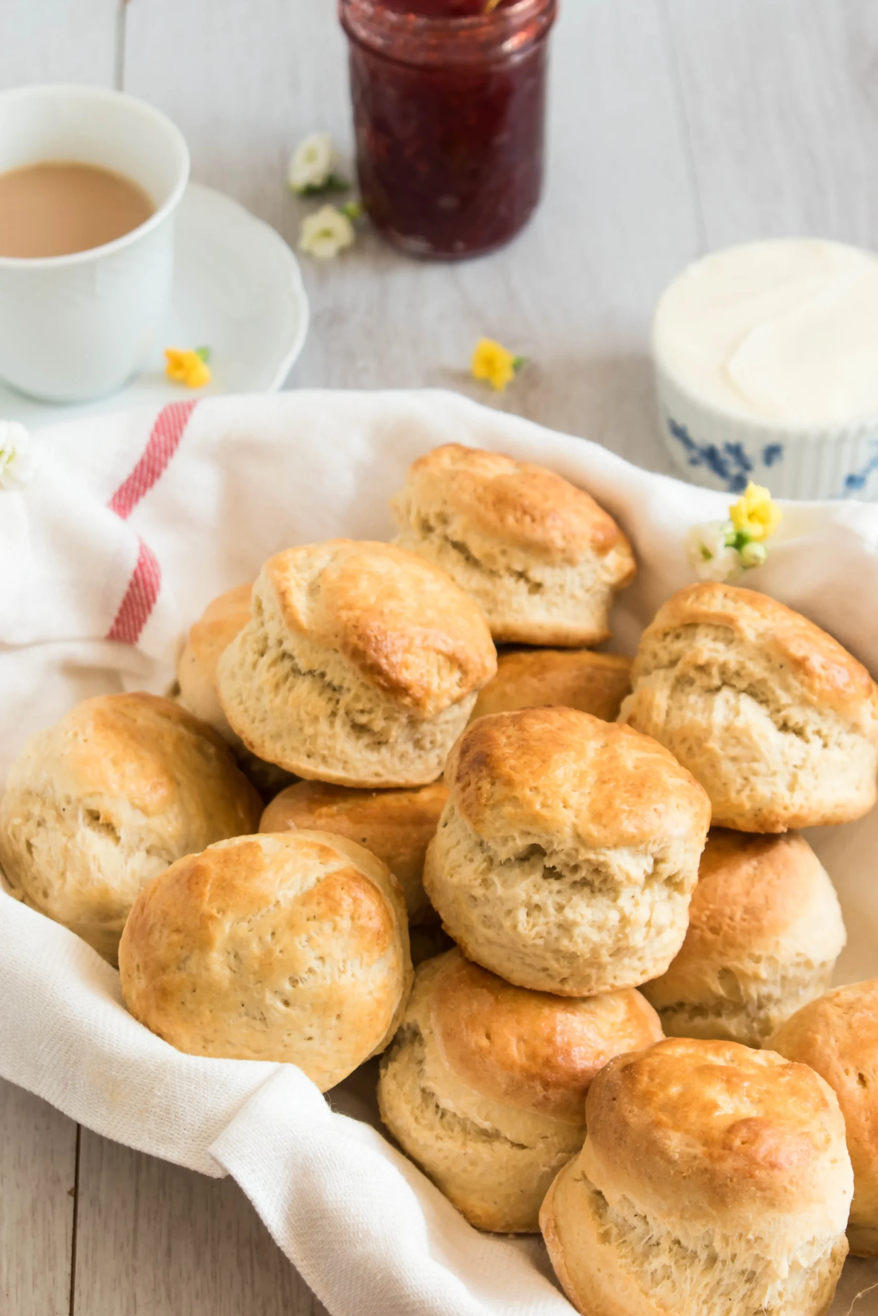 Buttermilk Scones with Sugar Glaze