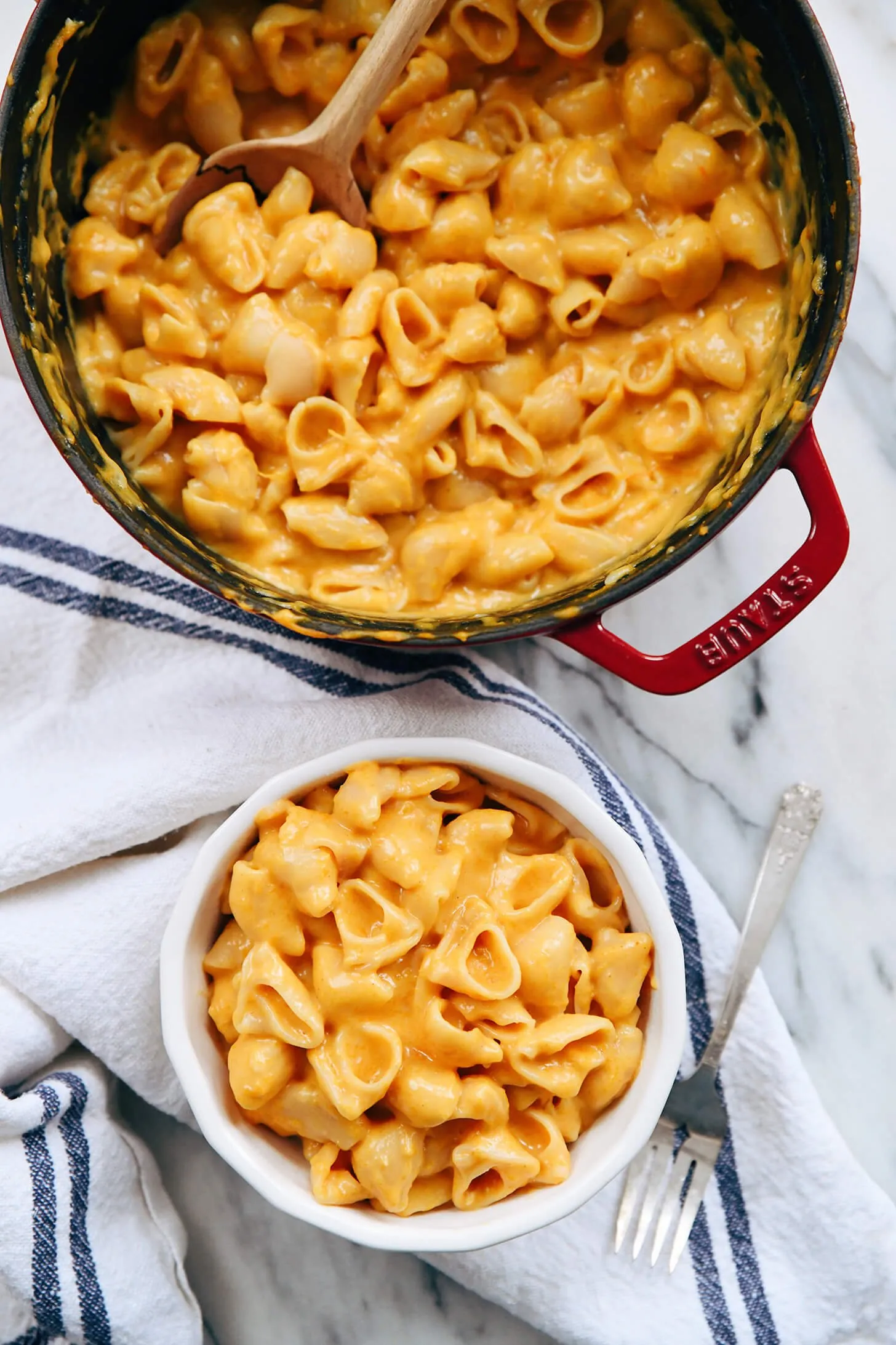 Butternut Squash Baked Mac Cheese