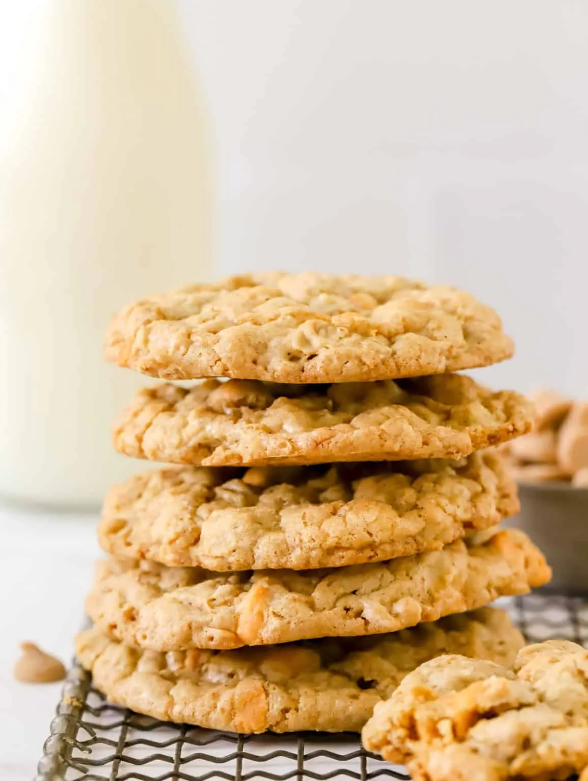 Butterscotch Oatmeal Sandwich Cookies