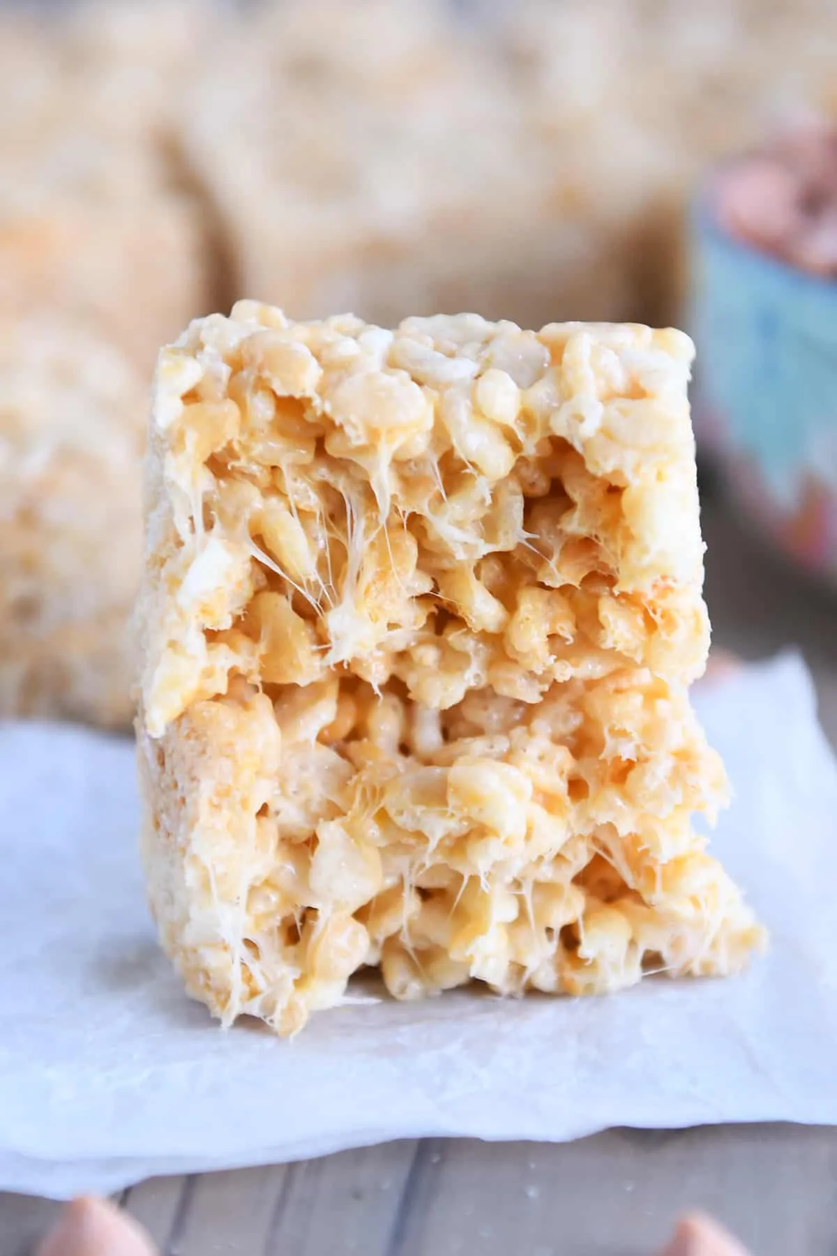 Butterscotch Rice Crispies Treats