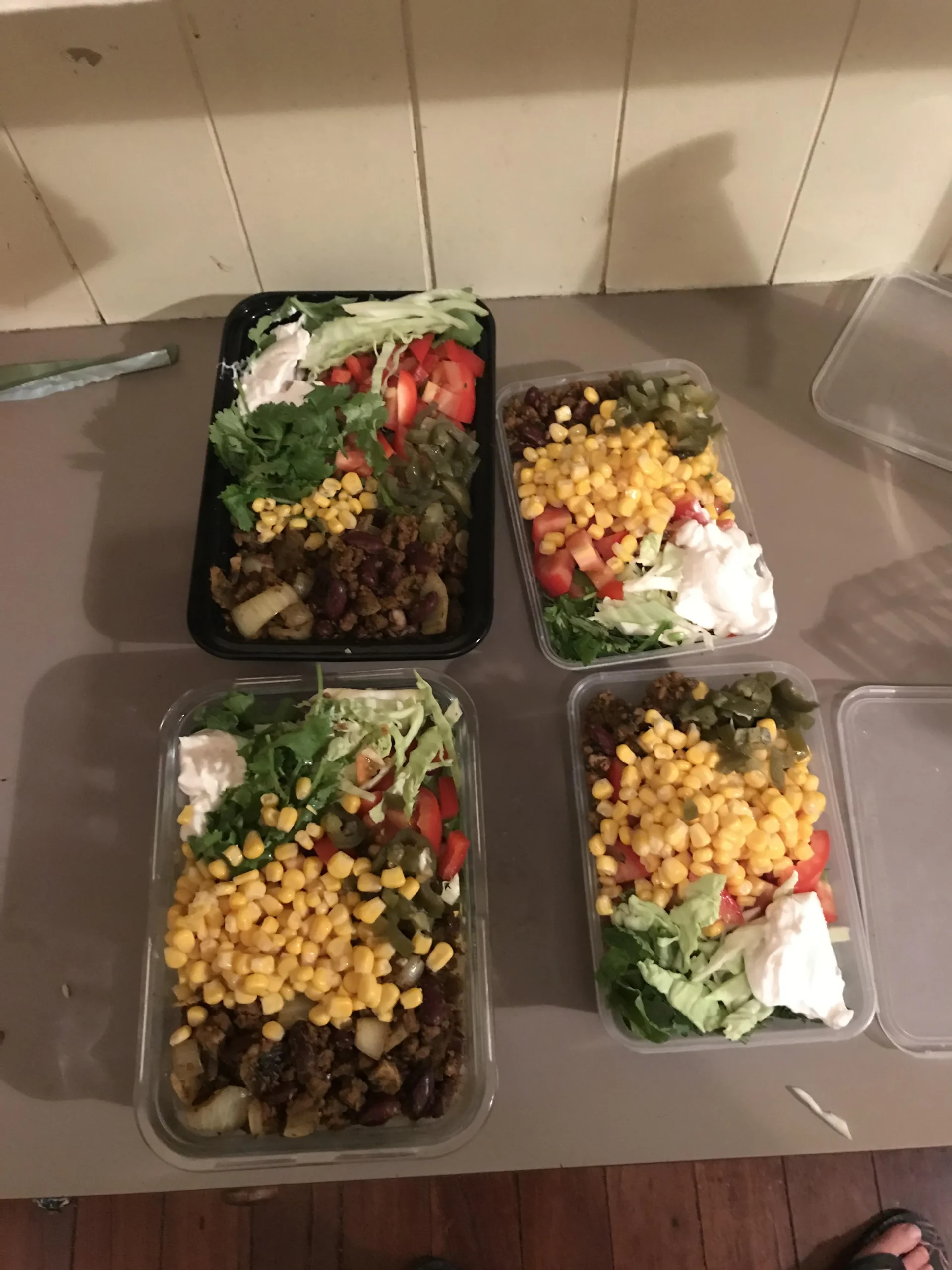 Cabbage and Mushroom Burrito Bowls