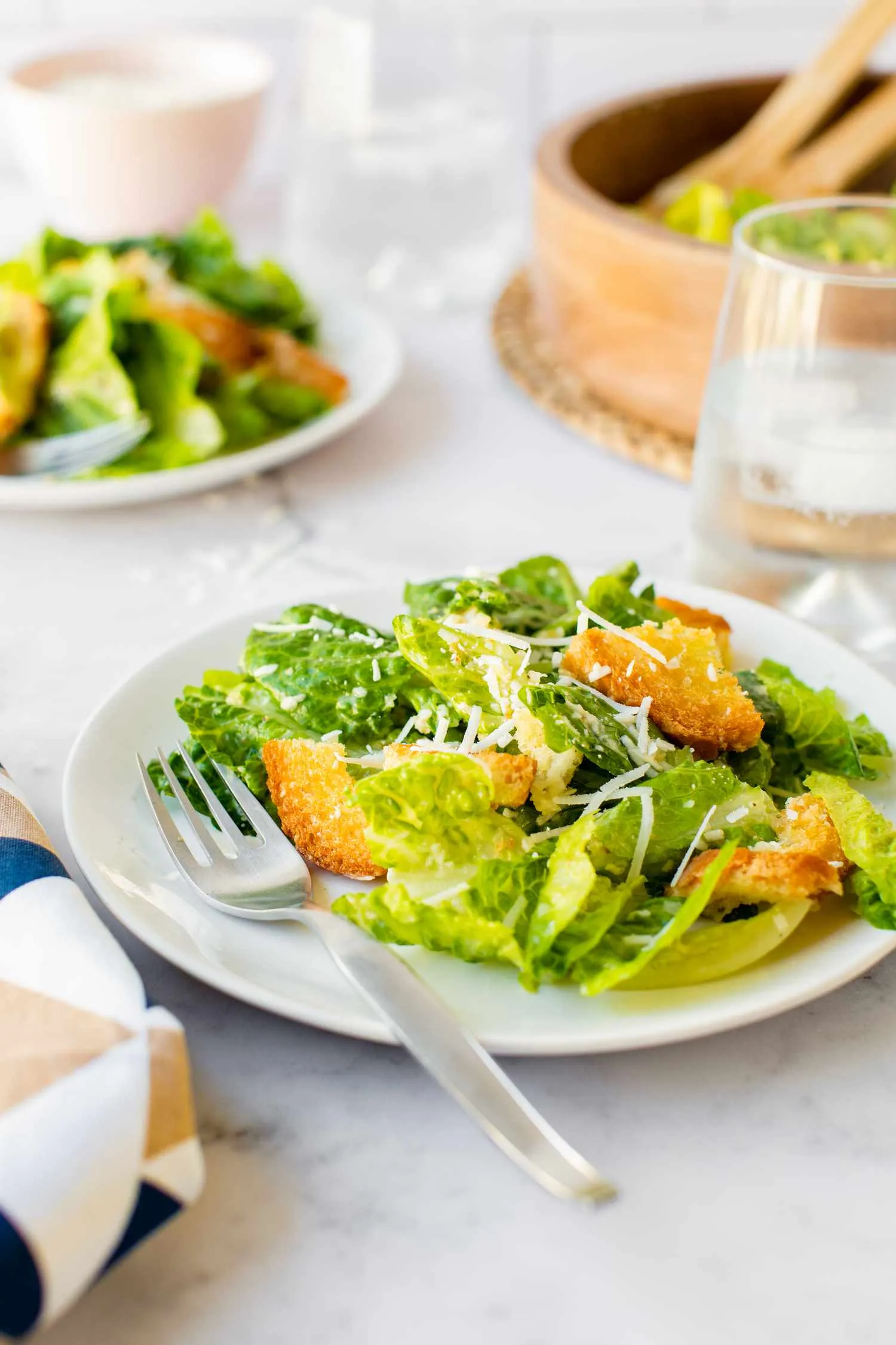 Caesar Salad Three Ways