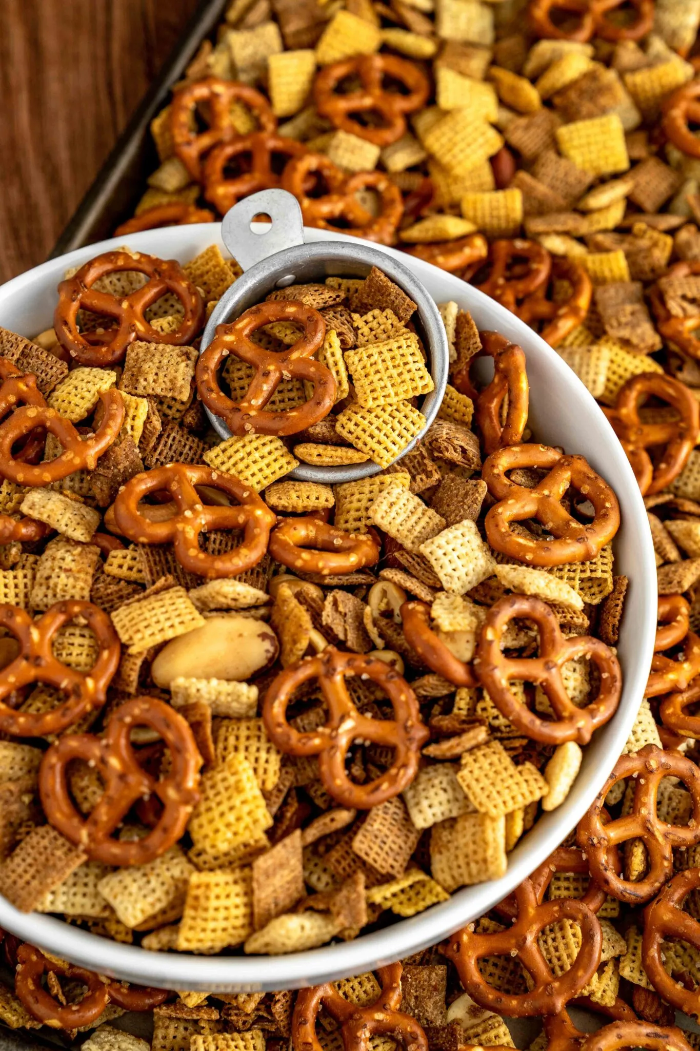 Cajun Party Mix Snack