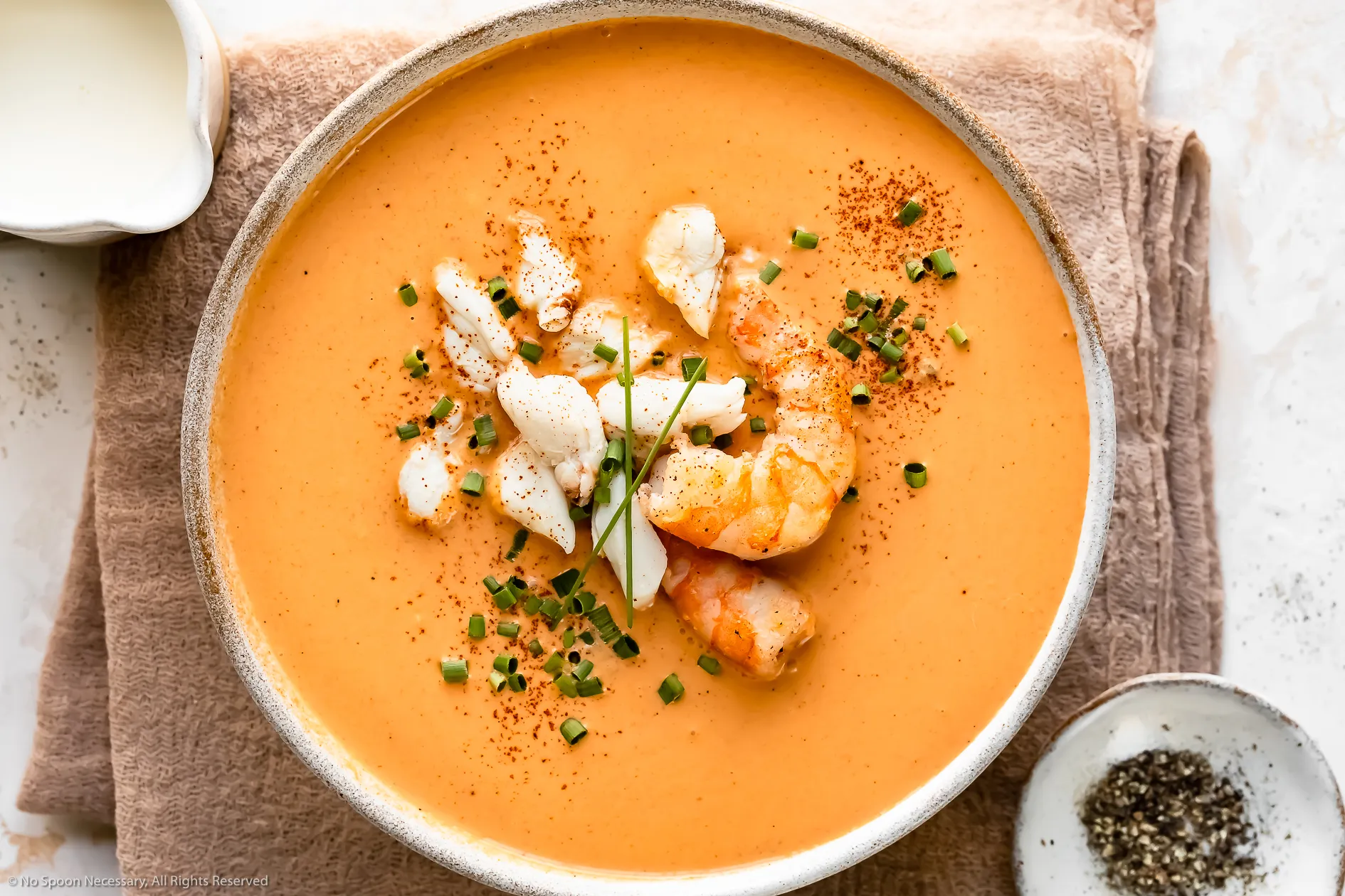 Cajun Pumpkin Bisque with Shrimp