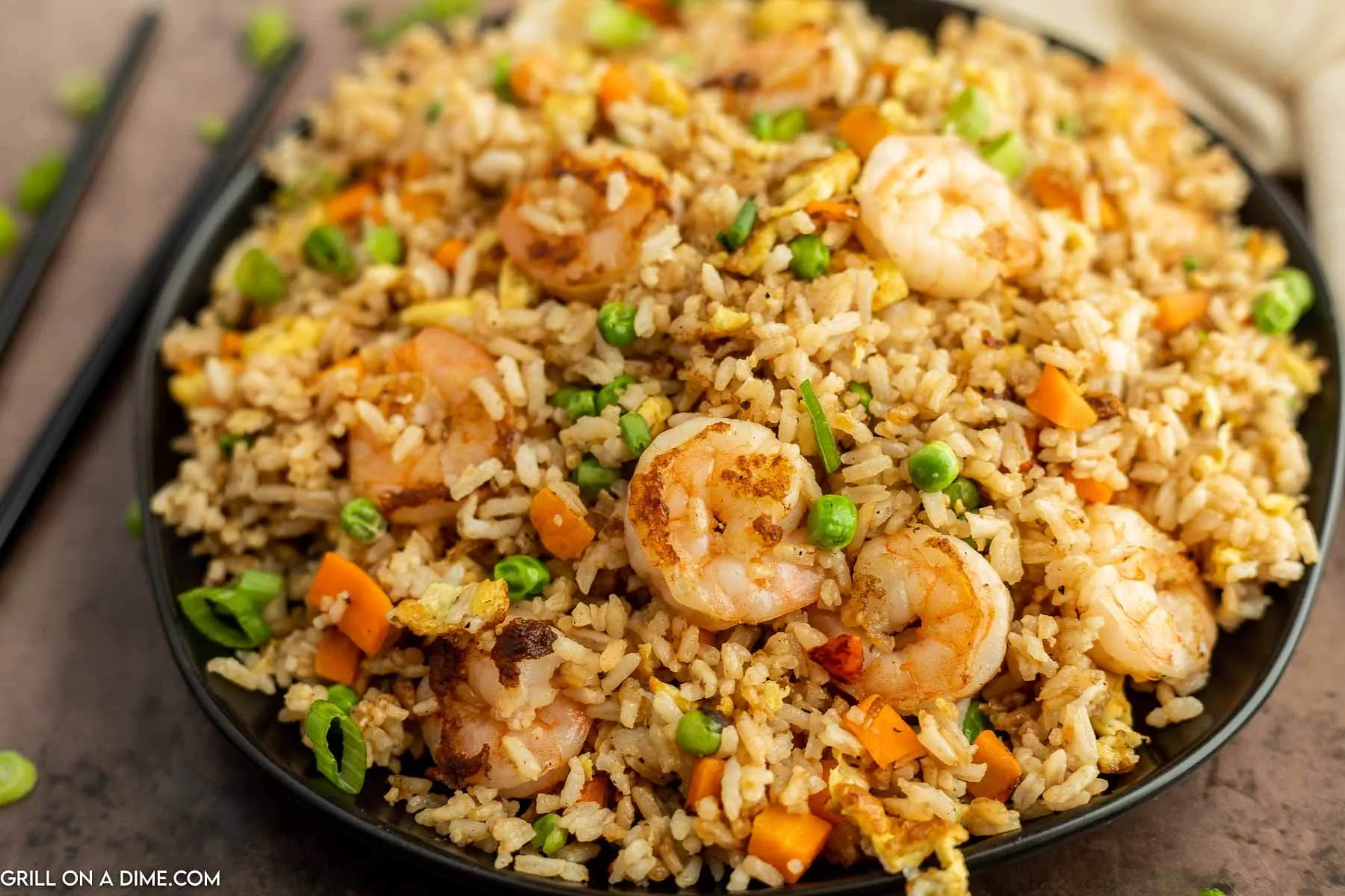 Cajun Shrimp Fried Rice Blackstone Griddle